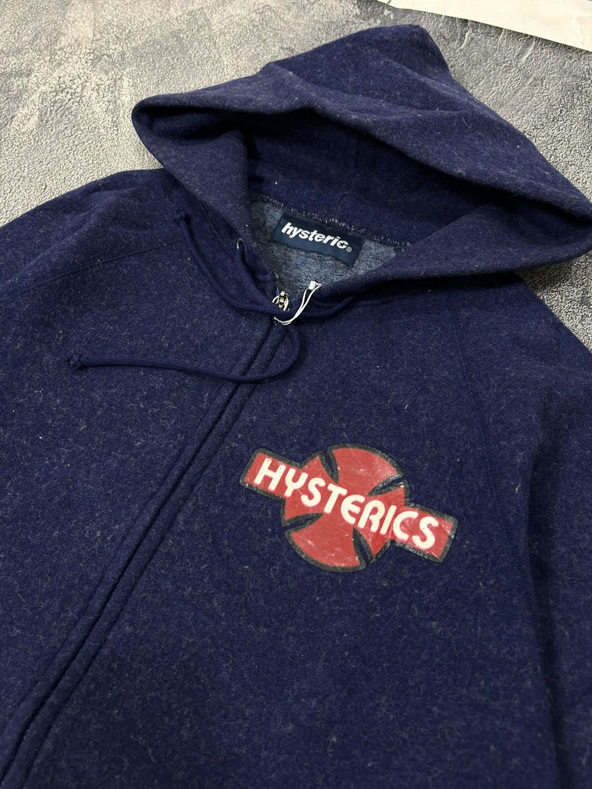 Hysteric Glamour Vintage Hysteric Glamour wool hoodie Size US XL / EU 56 / 4 - 4 Thumbnail