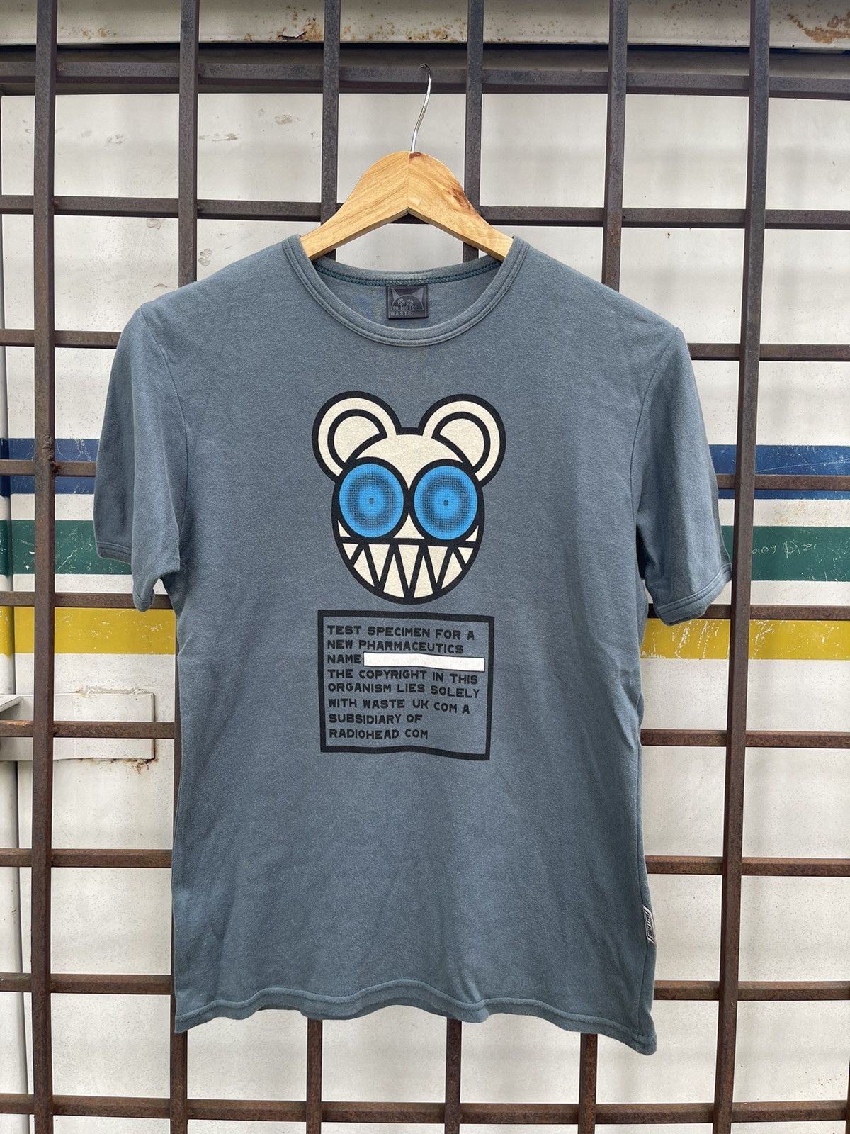image of Band Tees x Vintage Radiohead Test Specimen in Blue, Men's (Size Small)
