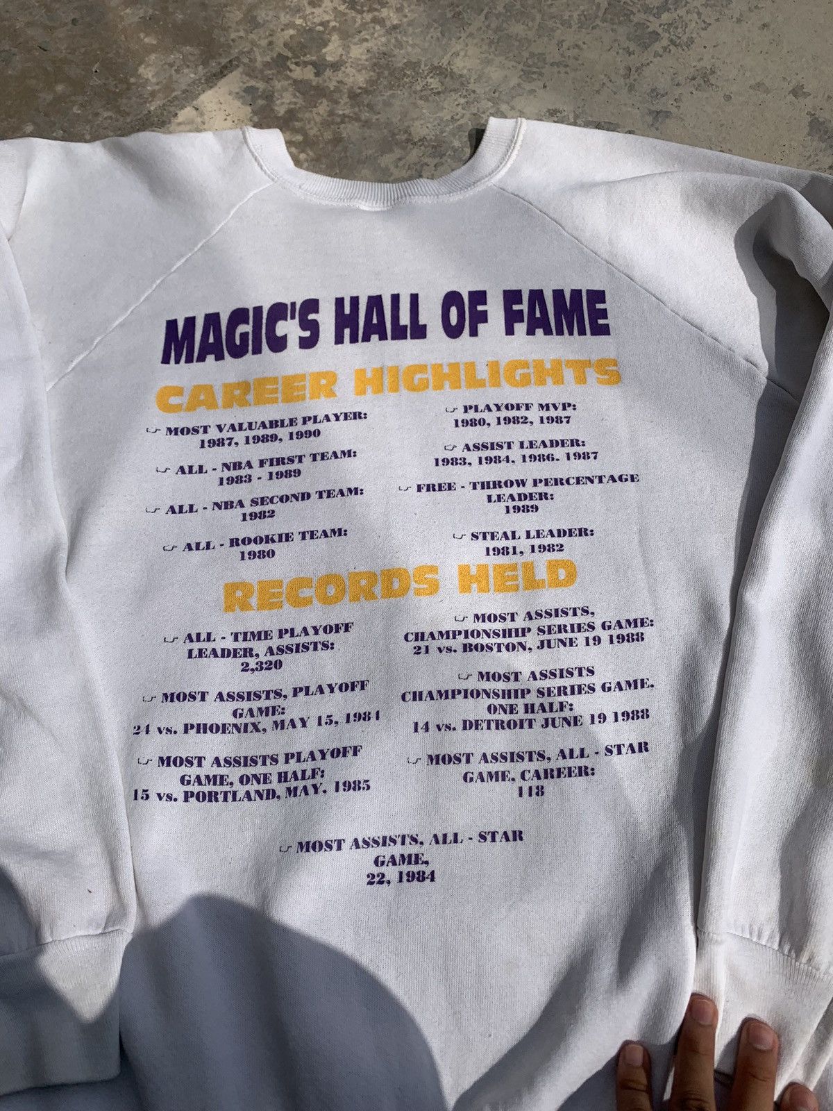 Vintage NBA Magic Johnson Size US L / EU 52-54 / 3 - 3 Thumbnail