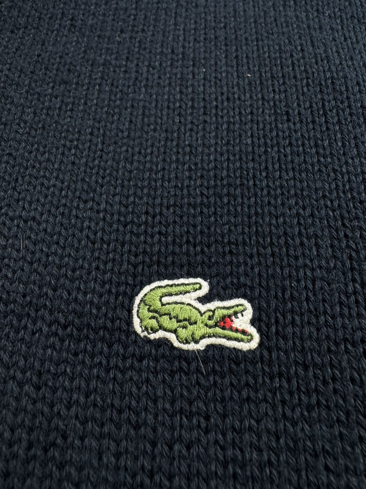Lacoste Lacoste 6 Cotton Knited V-Neck Sweatshirt Sweater Pullover Size US XL / EU 56 / 4 - 7 Thumbnail