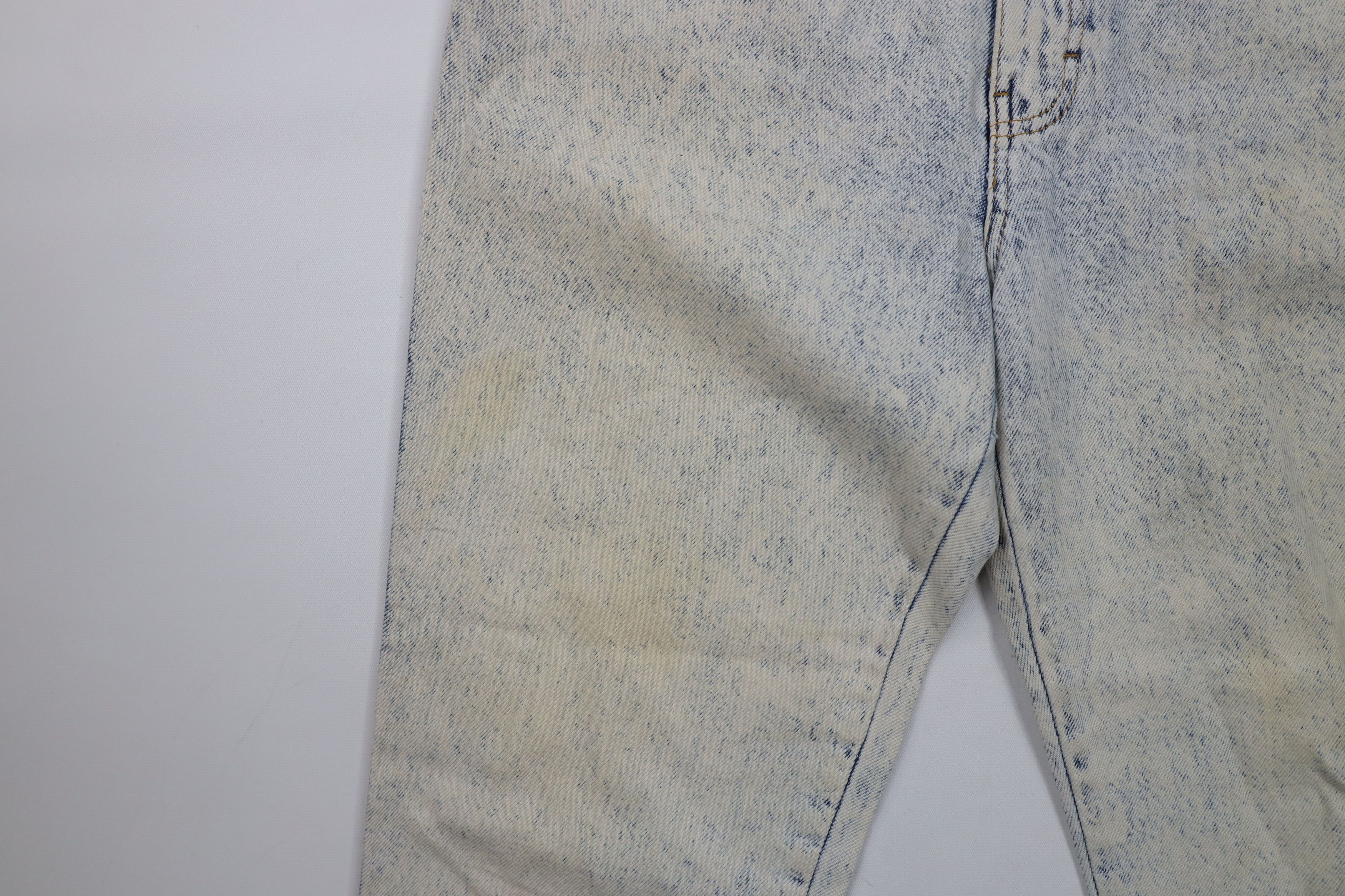 Vintage Vintage 80s 90s IOU Streetwear Tapered Leg Acid Wash Jeans Size 30" / US 8 / IT 44 - 7 Thumbnail