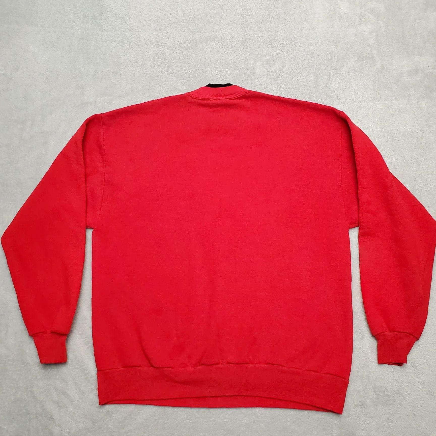 Vintage VINTAGE Morning Sun Crewneck Womens L Red Christmas Chickadee USA 80s Grannycore Shirt/Sweater Size L / US 10 / IT 46 - 7 Thumbnail