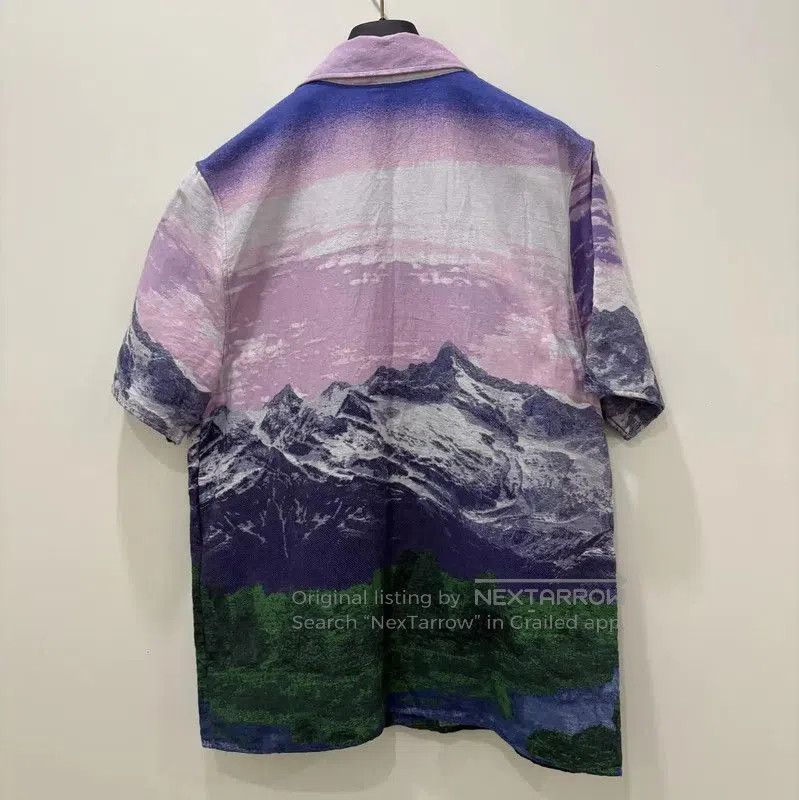 Louis Vuitton Louis Vuitton Pink Landscape Print Short Sleeve Shirt . Size US S / EU 44-46 / 1 - 2 Thumbnail