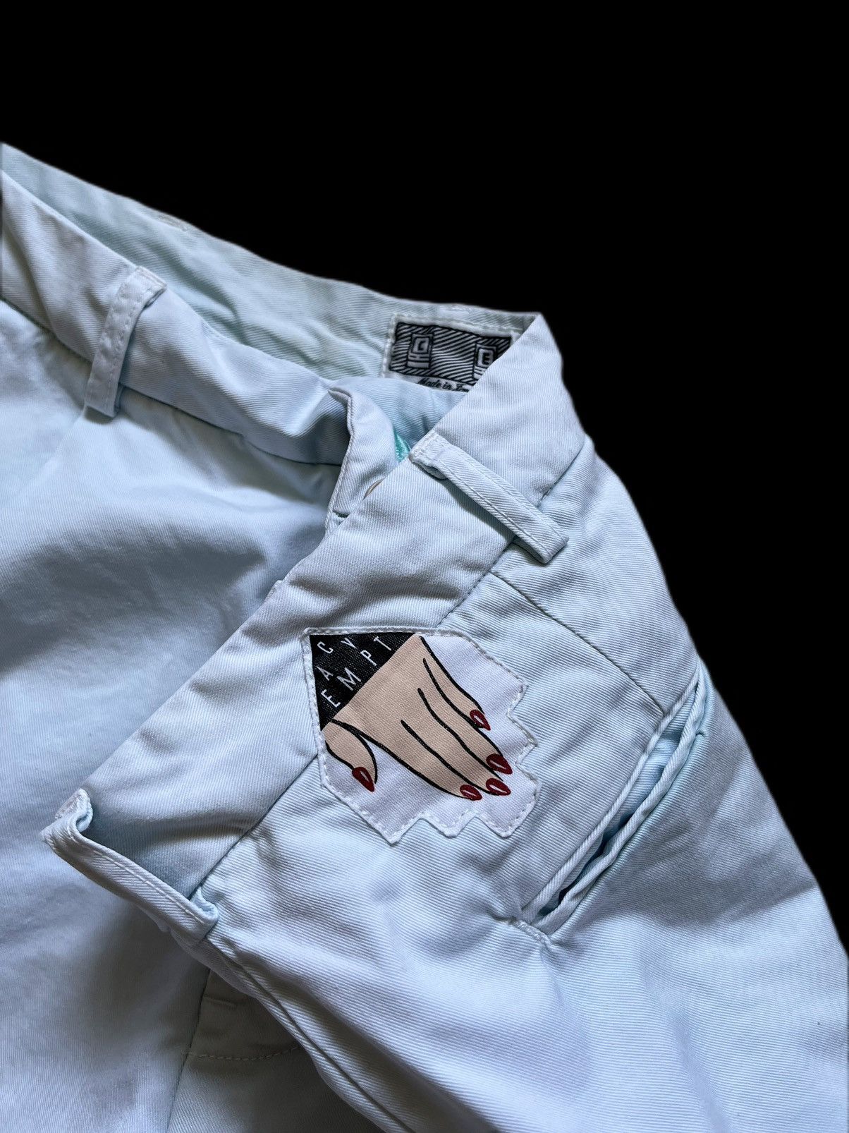 Cav Empt LAST DROP❗️Cav Empt Pleated Chinos Light Blue Size US 32 / EU 48 - 3 Thumbnail