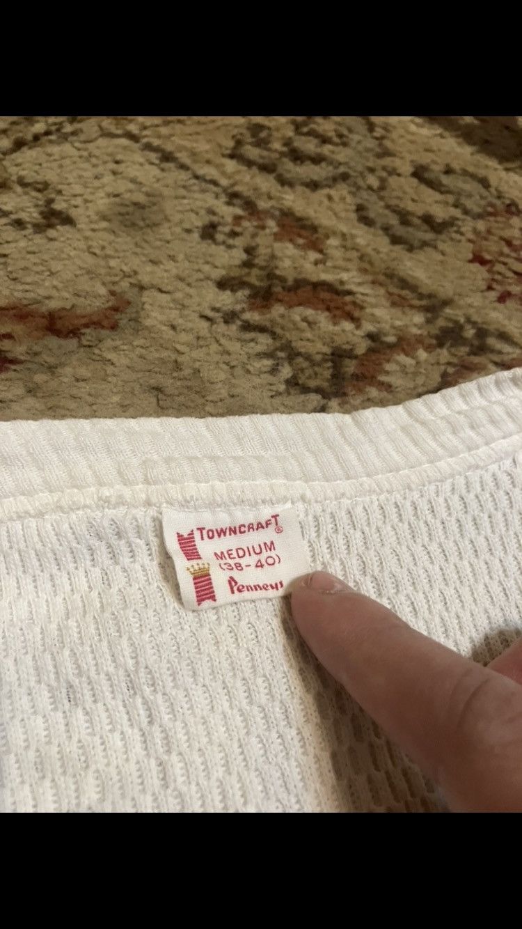 Hanes × Vintage 60’s Towncraft Thermal Shirt Size US S / EU 44-46 / 1 - 3 Thumbnail