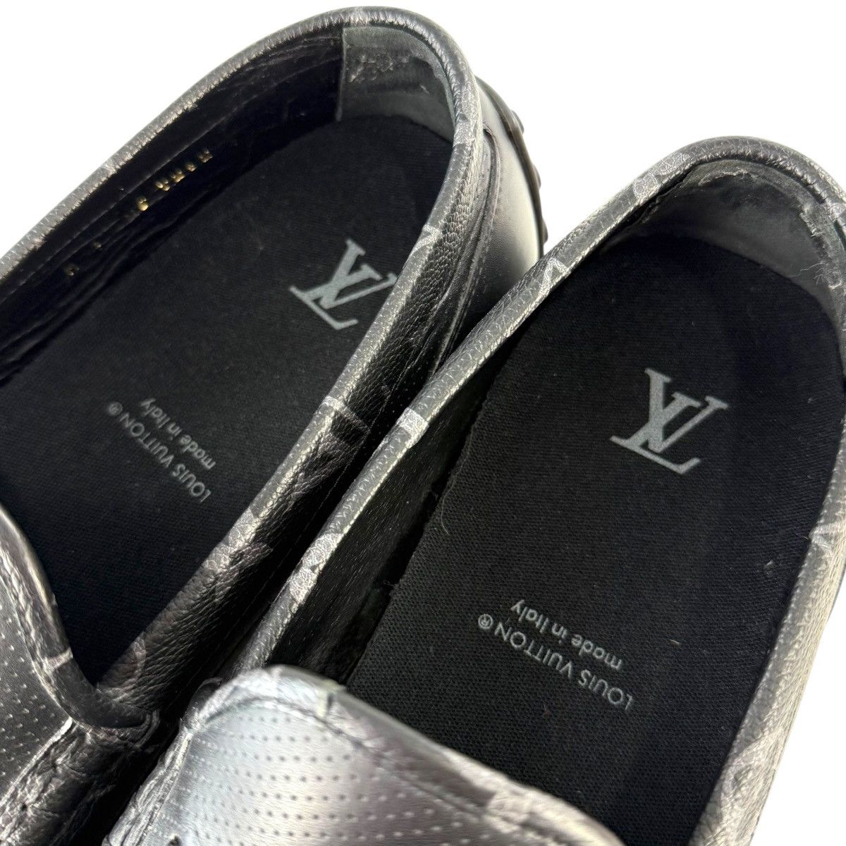 Louis Vuitton Louis Vuitton Monogram Eclipse Racer Mocassin Loafer Size US 7 / EU 40 - 8 Thumbnail