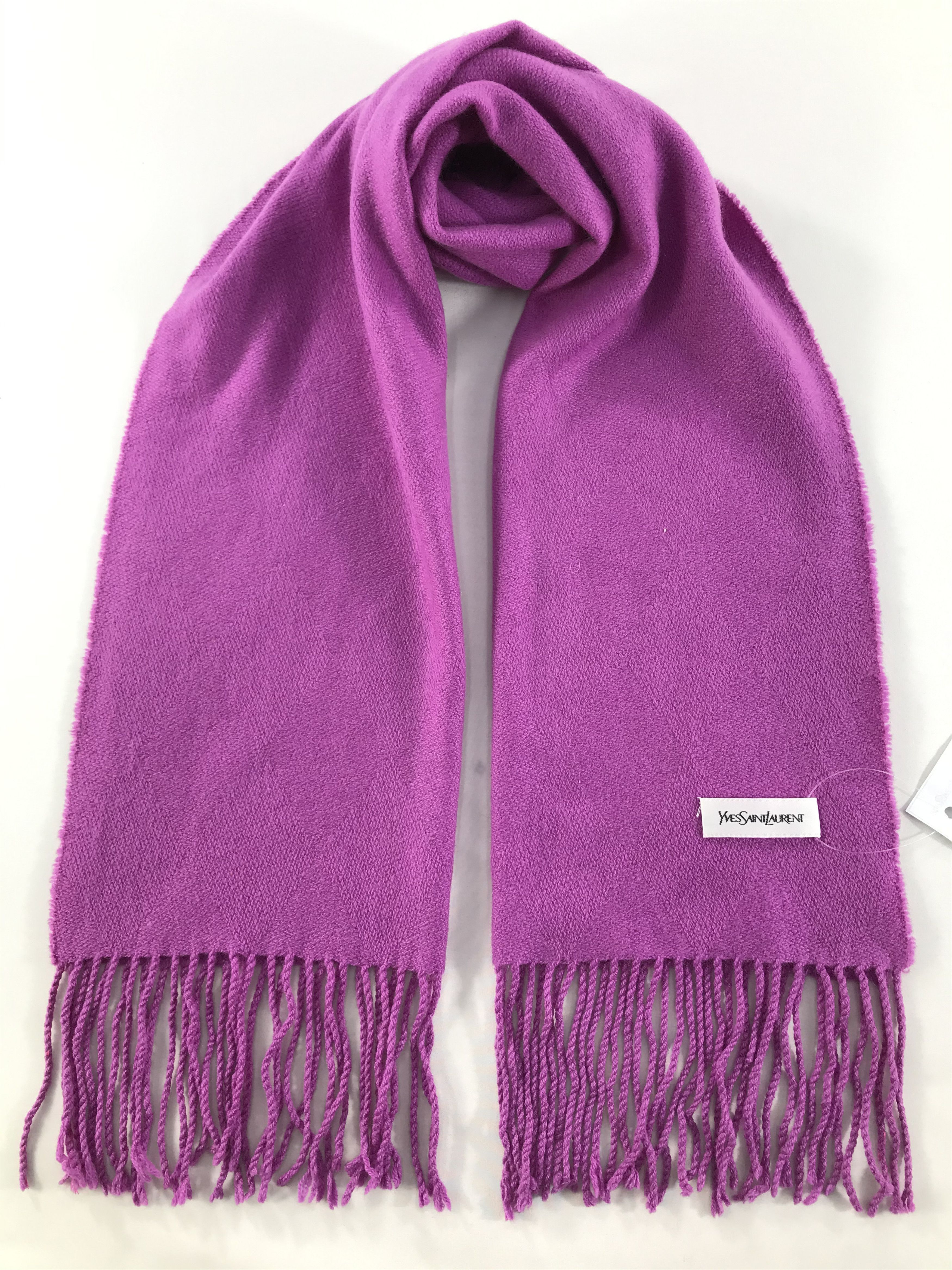 Vintage Yves Saint Laurent Scarf/Muffler/Neckwear MF1365