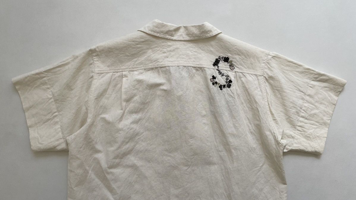 Story Mfg. S/S 25 ‘Clover Embroidery’ Greatful Shirt Size US M / EU 48-50 / 2 - 13 Thumbnail