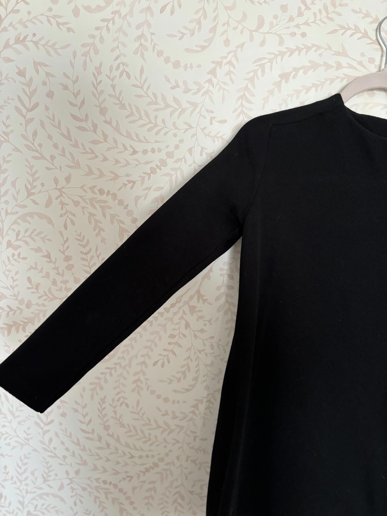 Zara NEW ZARA Women's Black Long Sleeve Dress L Size L / US 10 / IT 46 - 5 Thumbnail