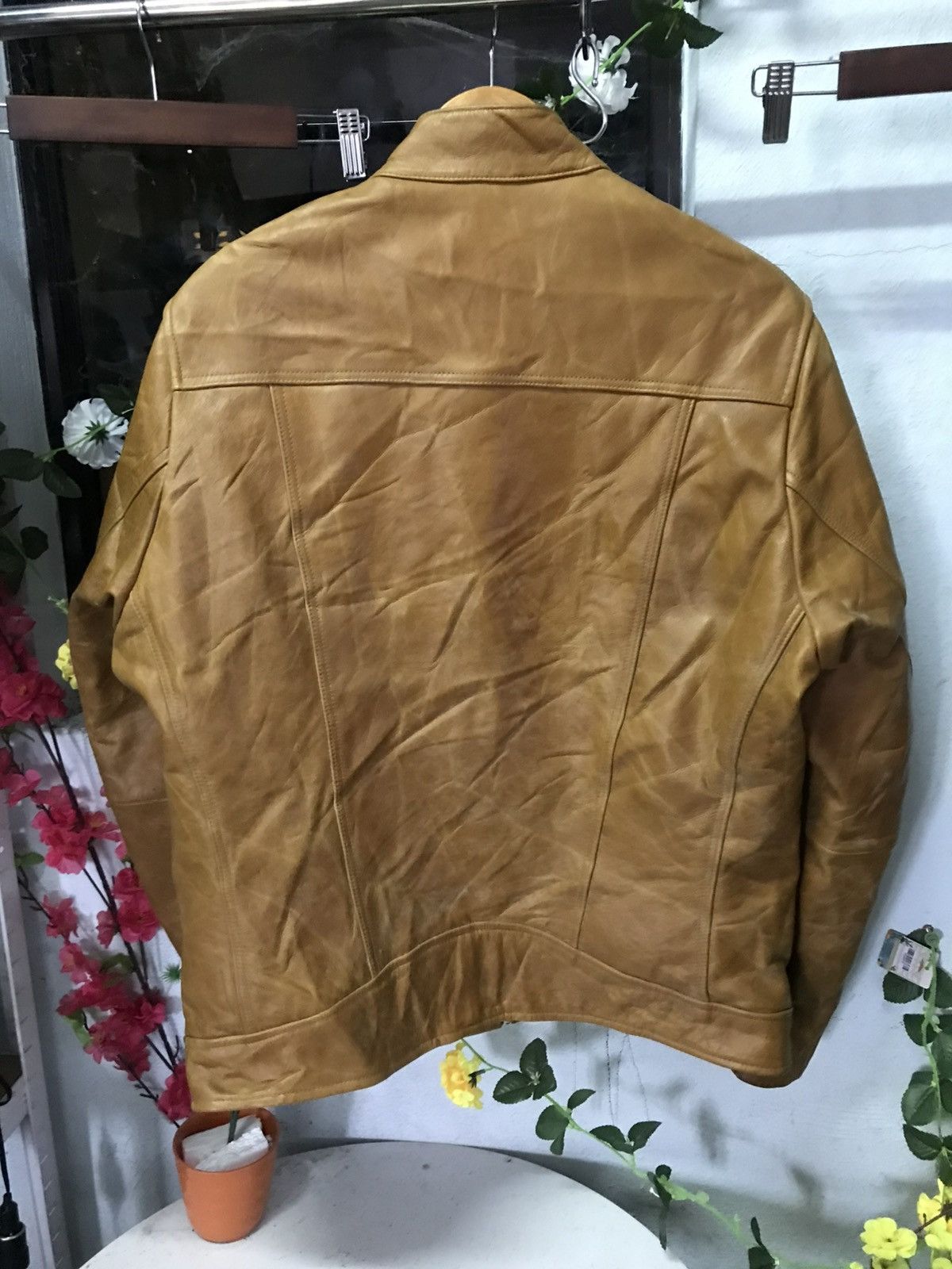 Leather × Uniqlo RARE LEATHER JACKET UNIQLO Size US L / EU 52-54 / 3 - 2 Thumbnail