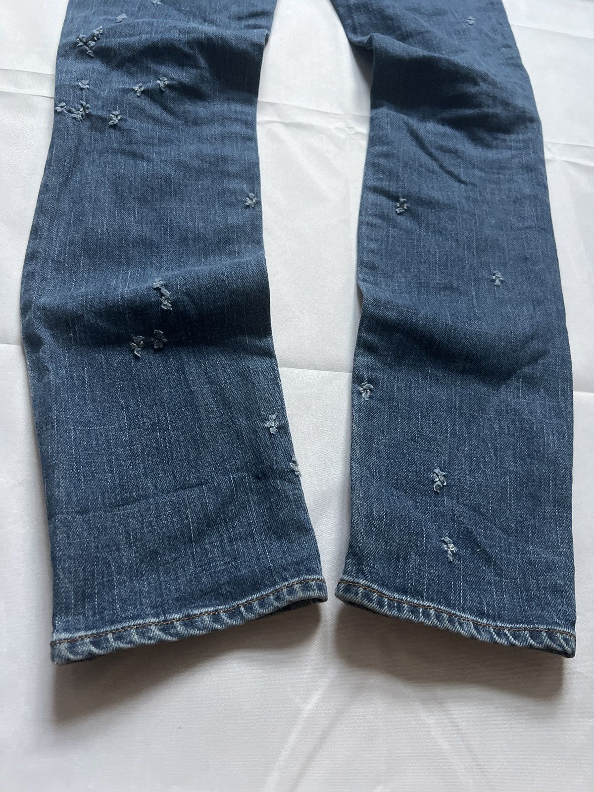 Givenchy Givenchy Distressed Rico Slim Jean Denim Size US 28 / EU 44 - 7 Thumbnail