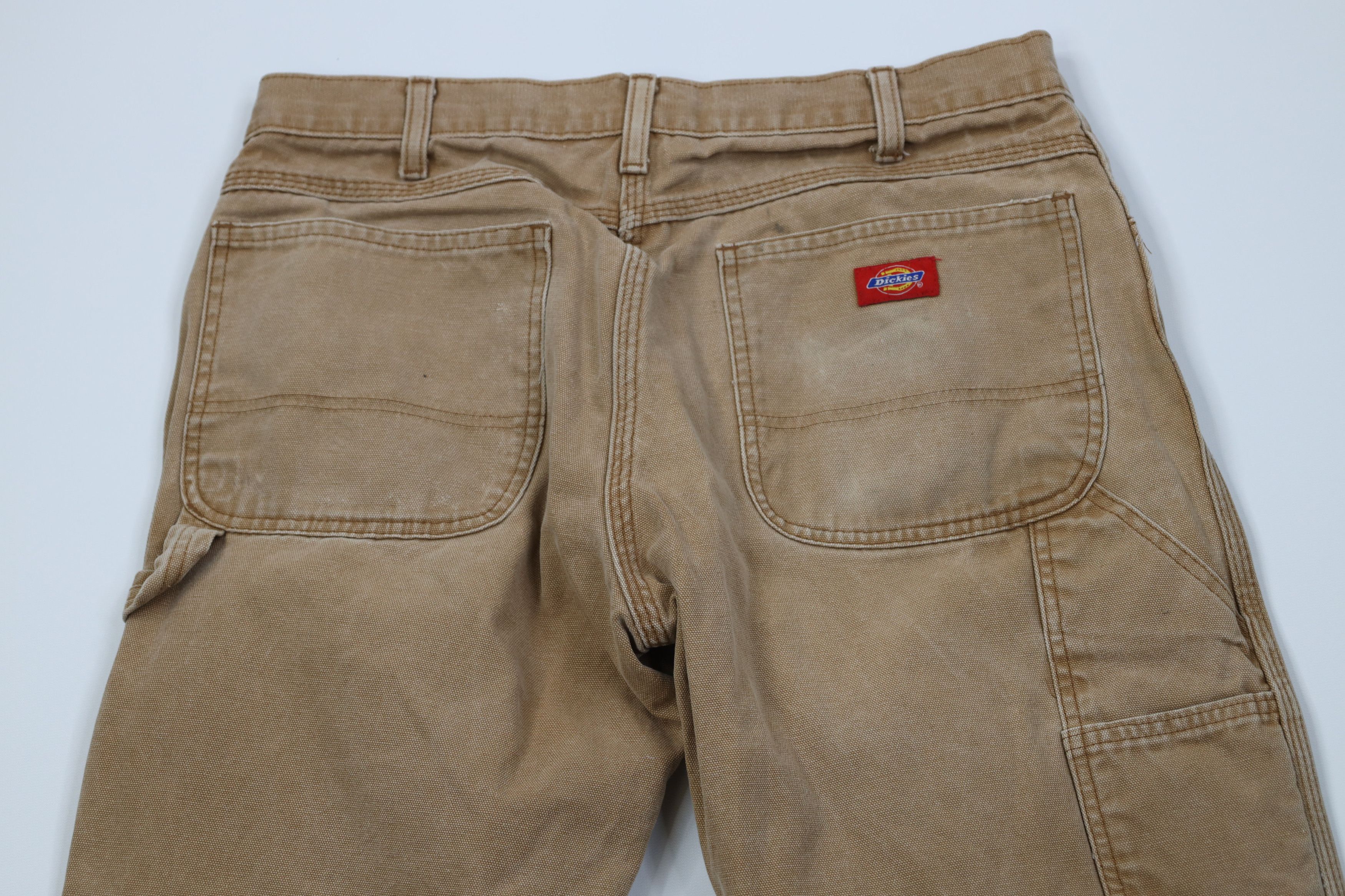 Dickies Vintage Y2K Dickies Canvas Dungaree Pants Duck Brown Size US 34 / EU 50 - 11 Thumbnail