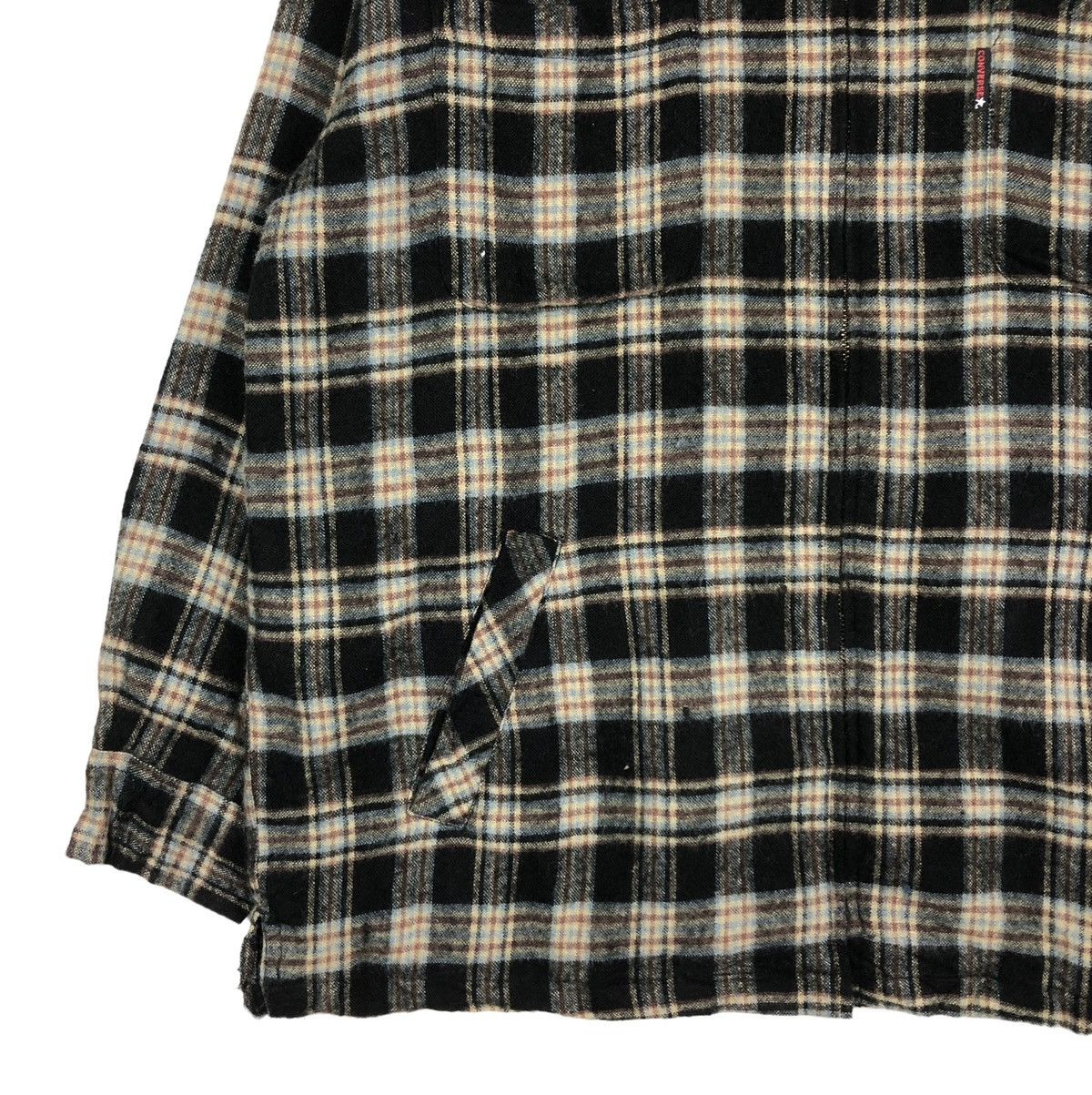 Flannel 🔥VINTAGE ZIPPER FLANNEL JACKET CONVERSE ALL STAR TARTAN Size US L / EU 52-54 / 3 - 4 Thumbnail