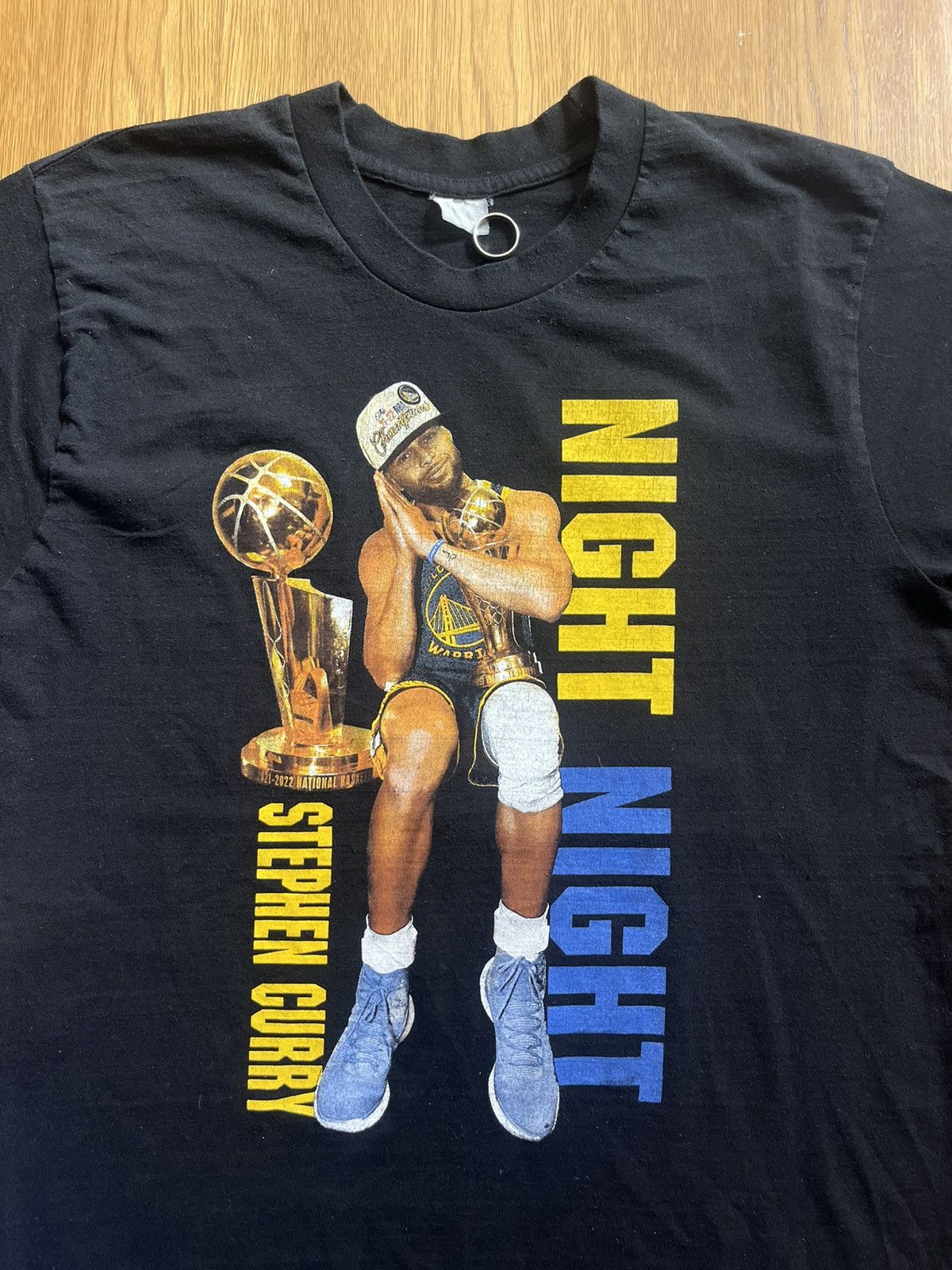 NBA NIGHT NIGHT Stephen Curry 21’s-22’s Champions Tshirt Size US M / EU 48-50 / 2 - 6 Thumbnail