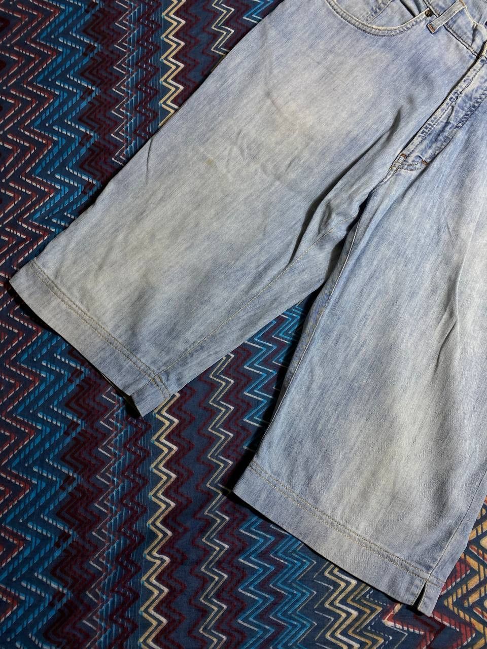 Trussardi × Vintage Vintage Trussardi Luxury Jeans shorts Size US 30 / EU 46 - 17 Thumbnail
