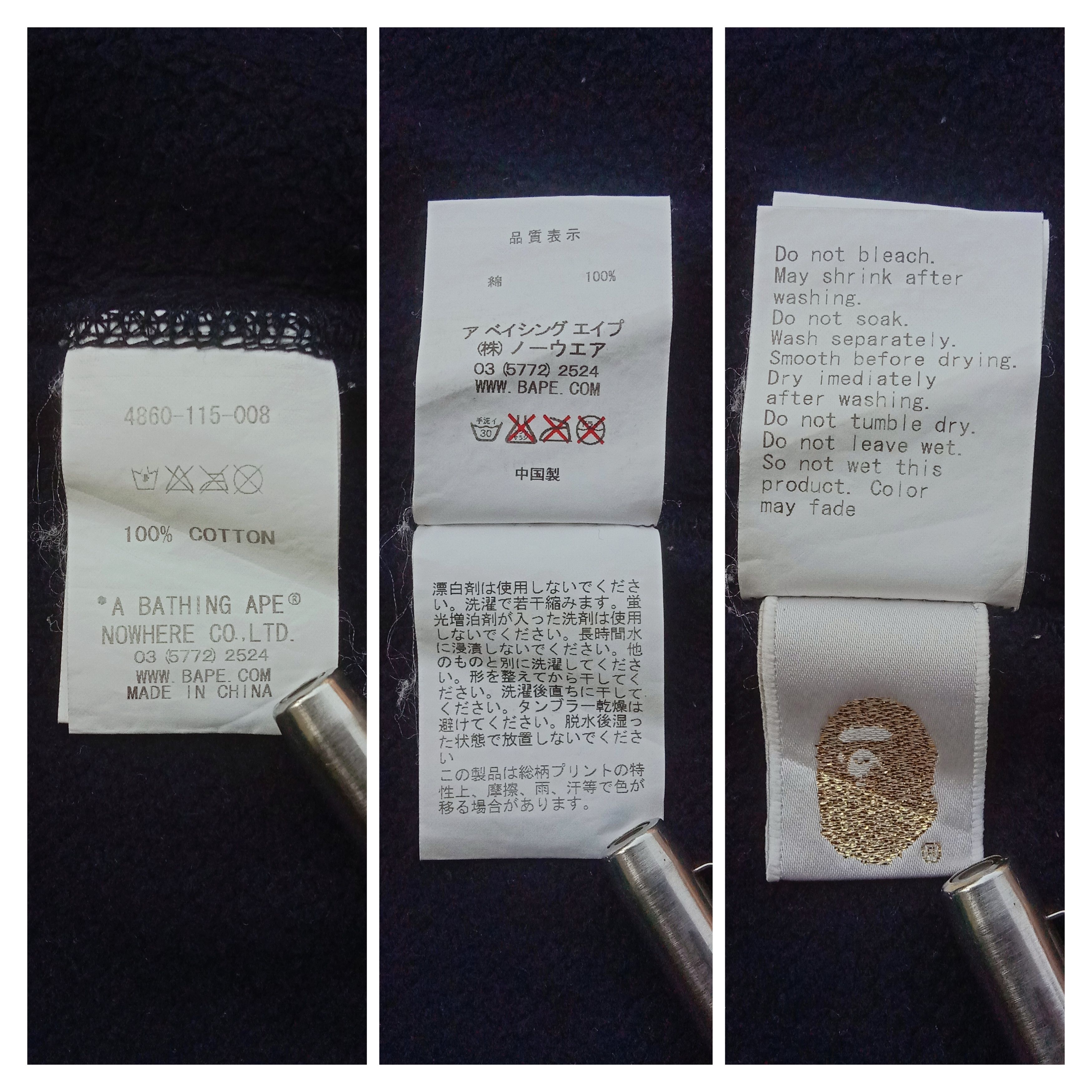 Bape Bape Pirate Store Monogram Zip Hoodie Size US M / EU 48-50 / 2 - 7 Thumbnail