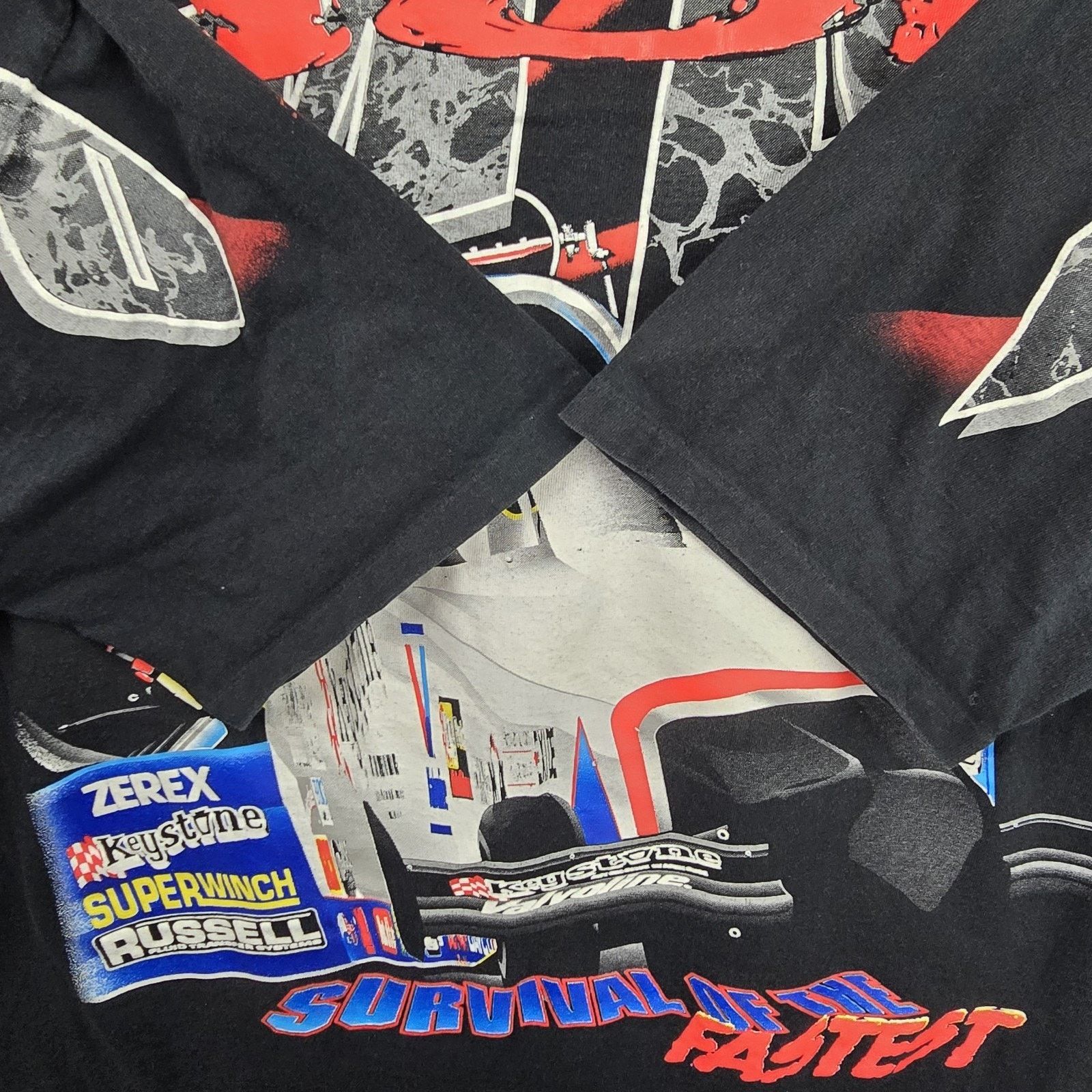 Logo Athletic Vintage Joe Amato Logo Athletic Shirt XXL NHRA AOP 90s Size US XXL / EU 58 / 5 - 3 Thumbnail