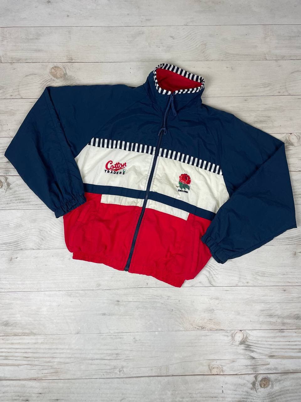 ENGLAND 90s REVERSIBLE WINDBREAKER Jacket England | TikTok