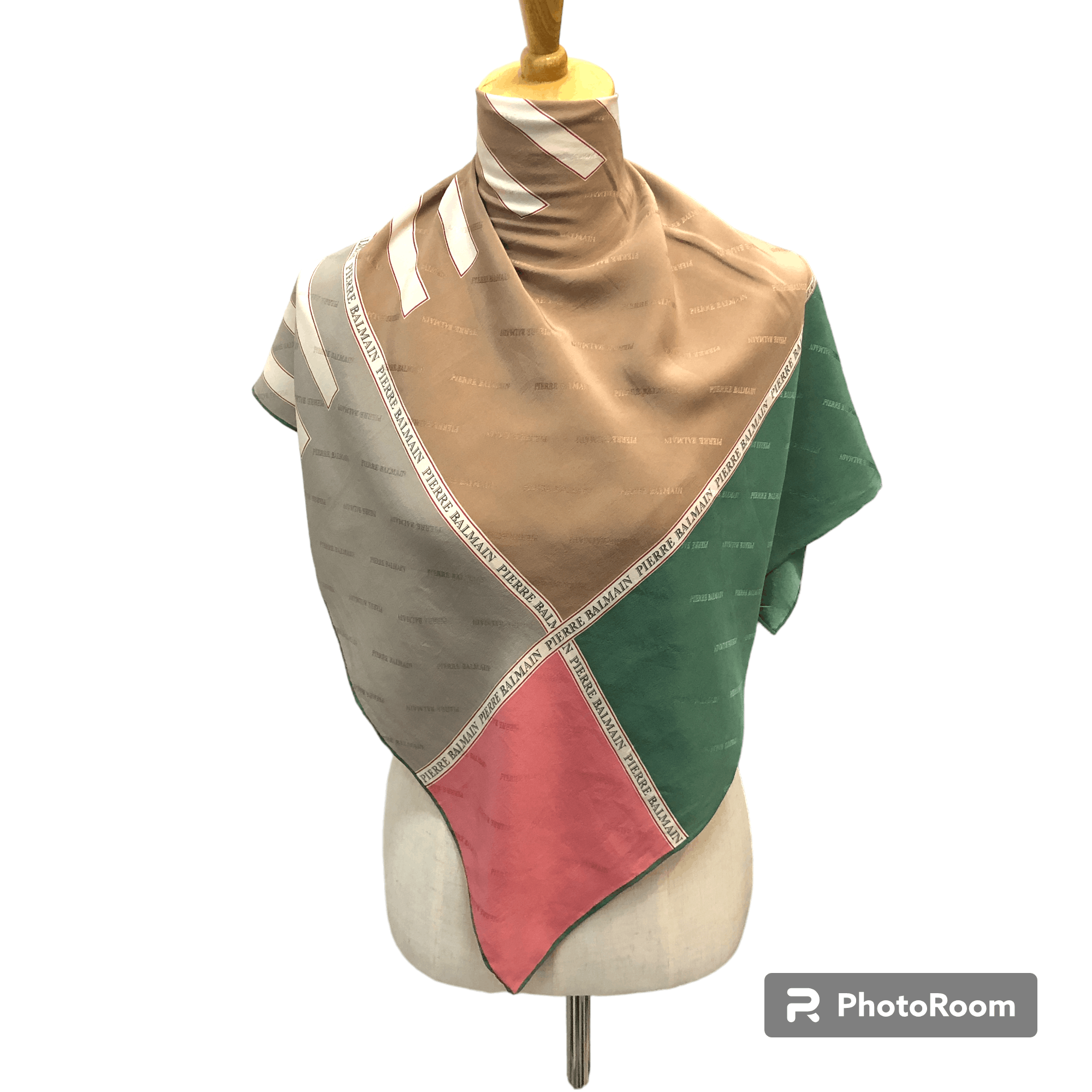 Pierre Balmain Vintage Pierre Balmain Silk Scarf M1258 Size ONE SIZE - 1 Thumbnail
