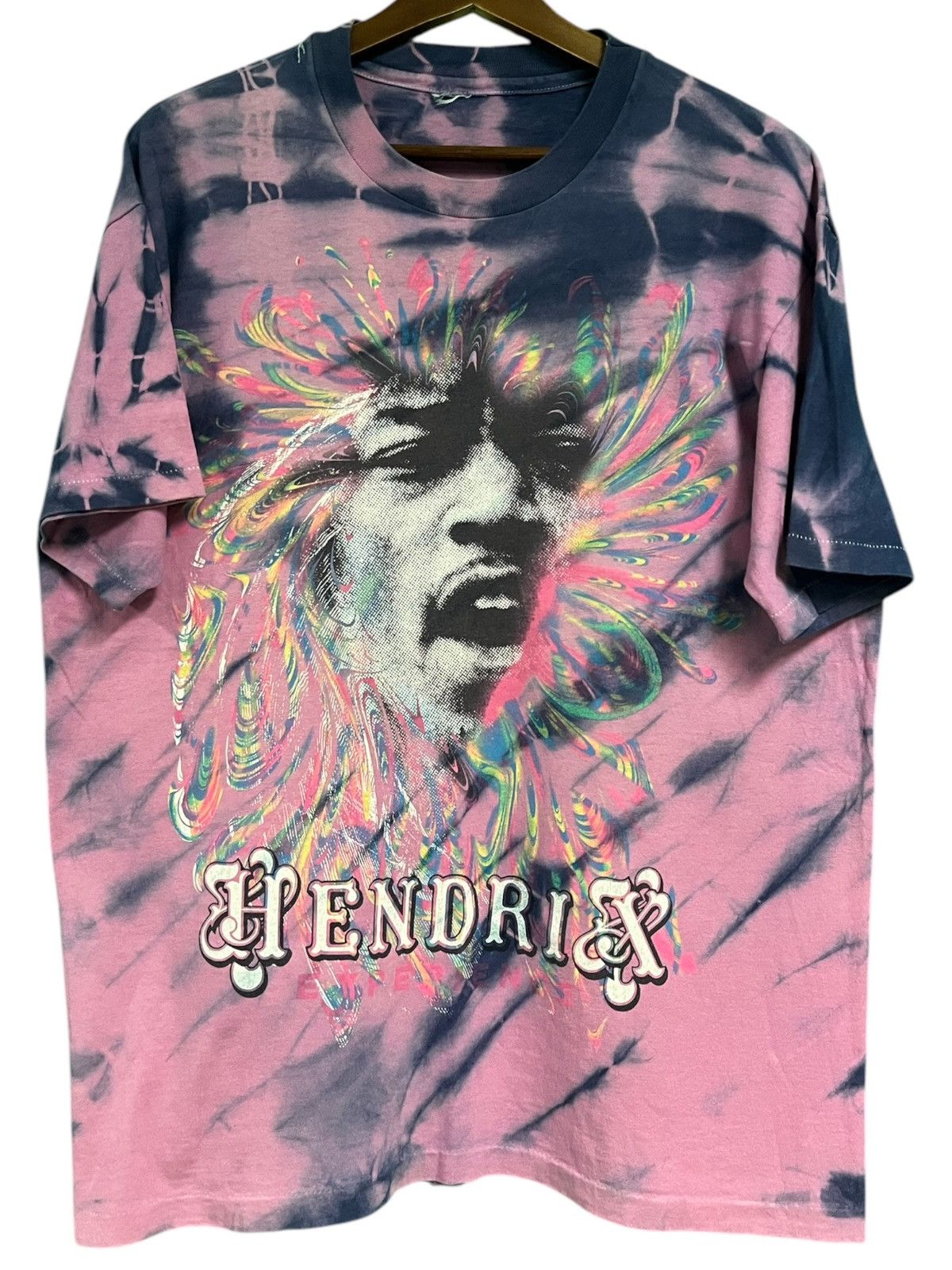Band Tees × Jimi Hendrix × Vintage Vintage Jimi Hendrix 90s t shirt Size US L / EU 52-54 / 3 - 1 Thumbnail