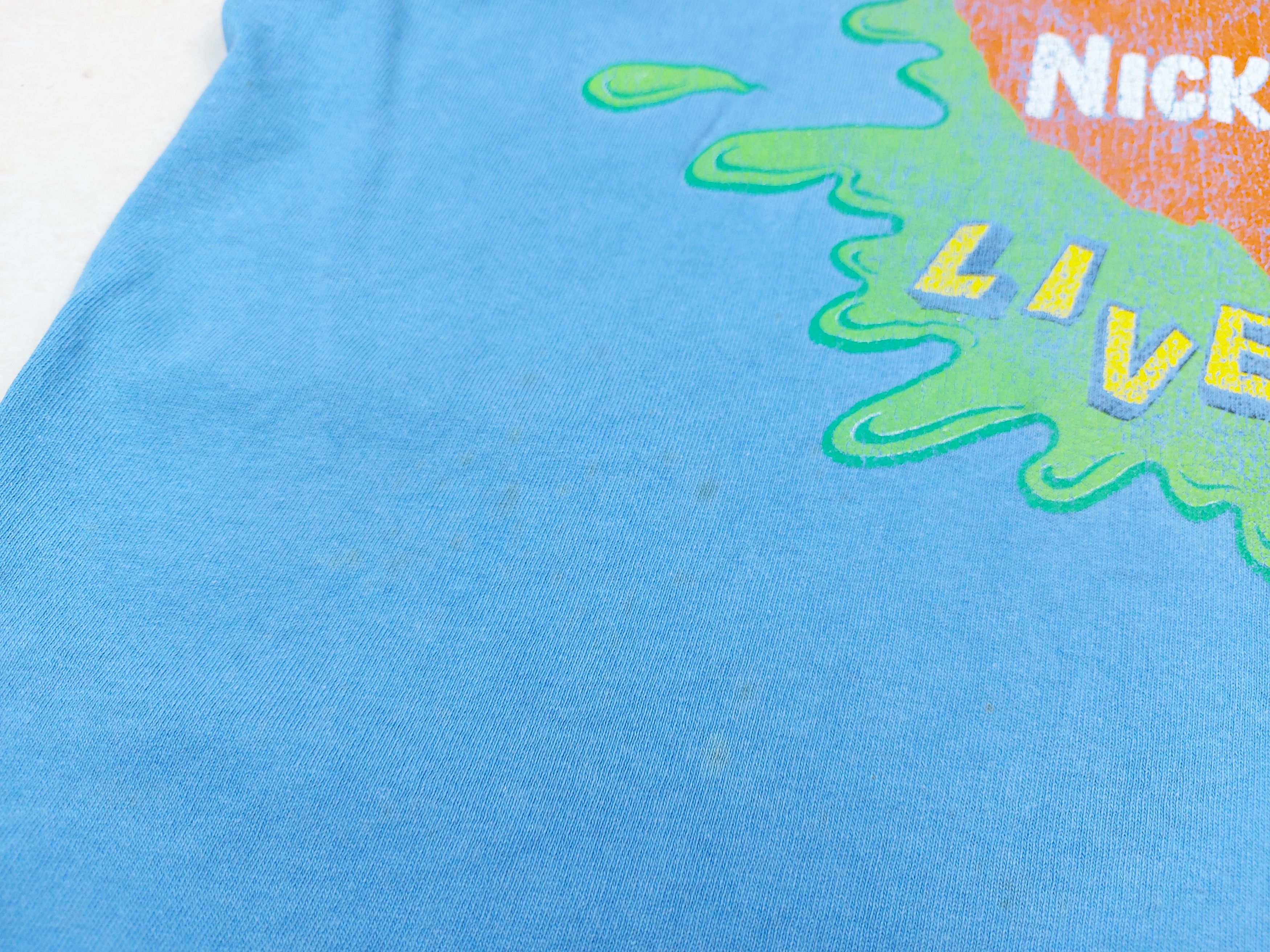 Nickelodeon Vintage 90s 1994 Nickelodeon Live Tour Single-Stitch TEE Size US XL / EU 56 / 4 - 11 Thumbnail