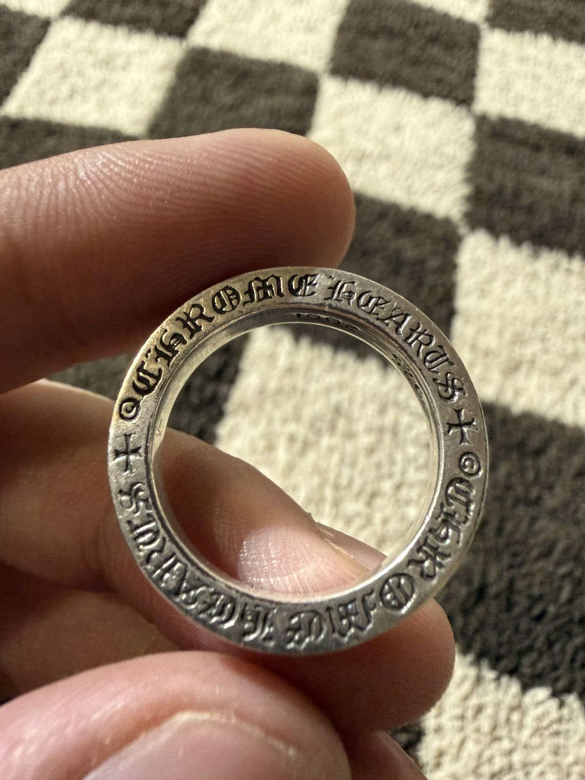 Chrome Hearts Chrome Hearts 3mm NYC FK YOU Spacer | Grailed