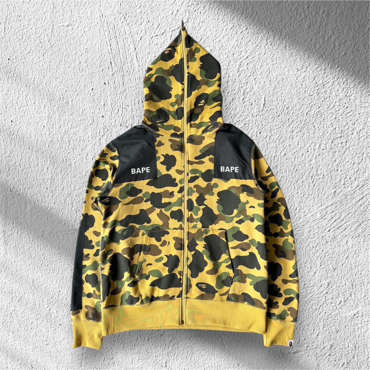 Bape Bape 1st Camouflage Full Zip Hoodie Size US XL / EU 56 / 4 - 1 Thumbnail
