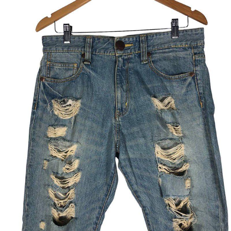 CO Vintage Co & Lu Original Denim Distressed Jeans Size 27" / US 4 / IT 40 - 2 Thumbnail