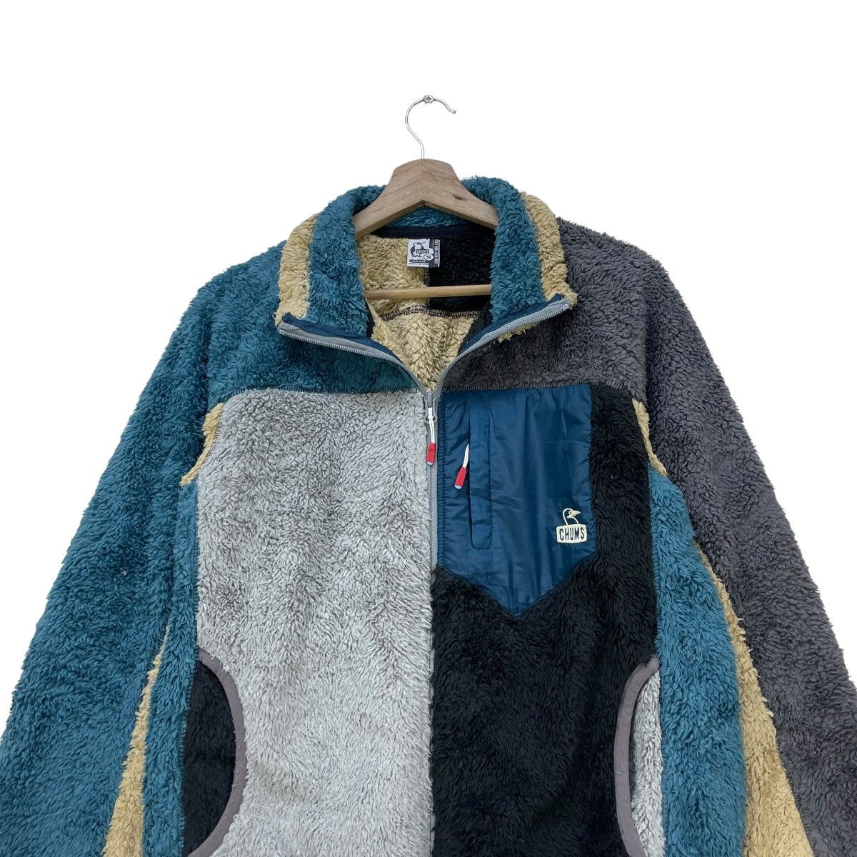 Chums 💥Vintage Chums Multi Colour Fleece Jacket Size US M / EU 48-50 / 2 - 3 Thumbnail