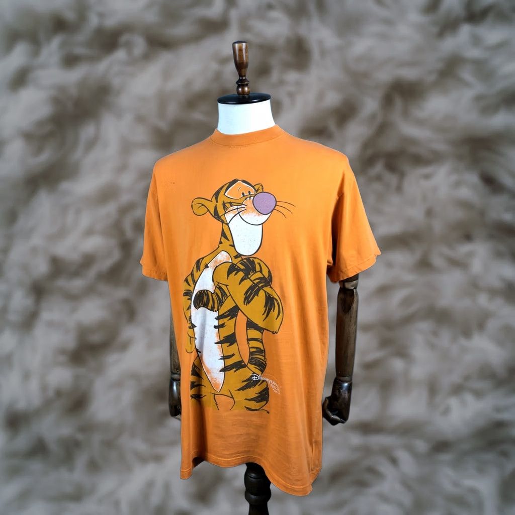 Disney Disney Tigger T-Shirt Cotton Orange Men One Size Size US M / EU 48-50 / 2 - 1 Thumbnail