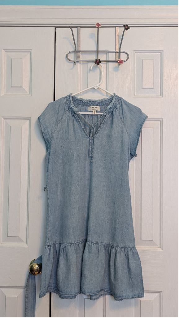 Designer Women's Cloth & Stone Dress XS Light Blue Size XS / US 0-2 / IT 36-38 - 1 Thumbnail