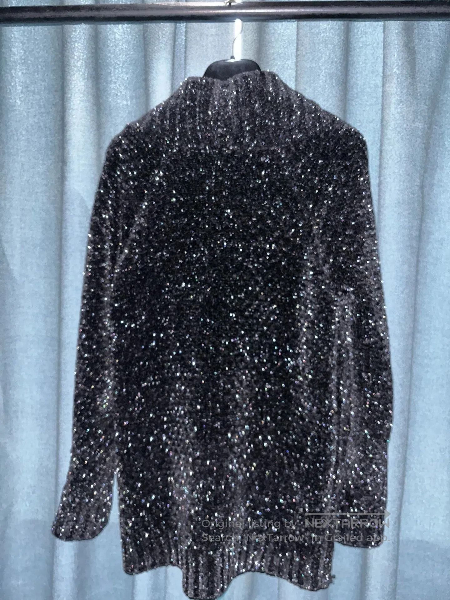 Saint Laurent Paris Saint Laurent 2019FW Glitter Cardigan. Size US XS / EU 42 / 0 - 2 Thumbnail