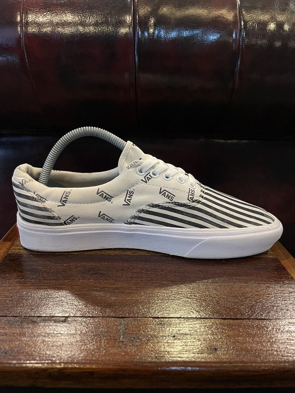 Vans Vans ComfyCush Era 'All Over Logo - Marshmallow' Size US 9 / EU 42 - 3 Thumbnail