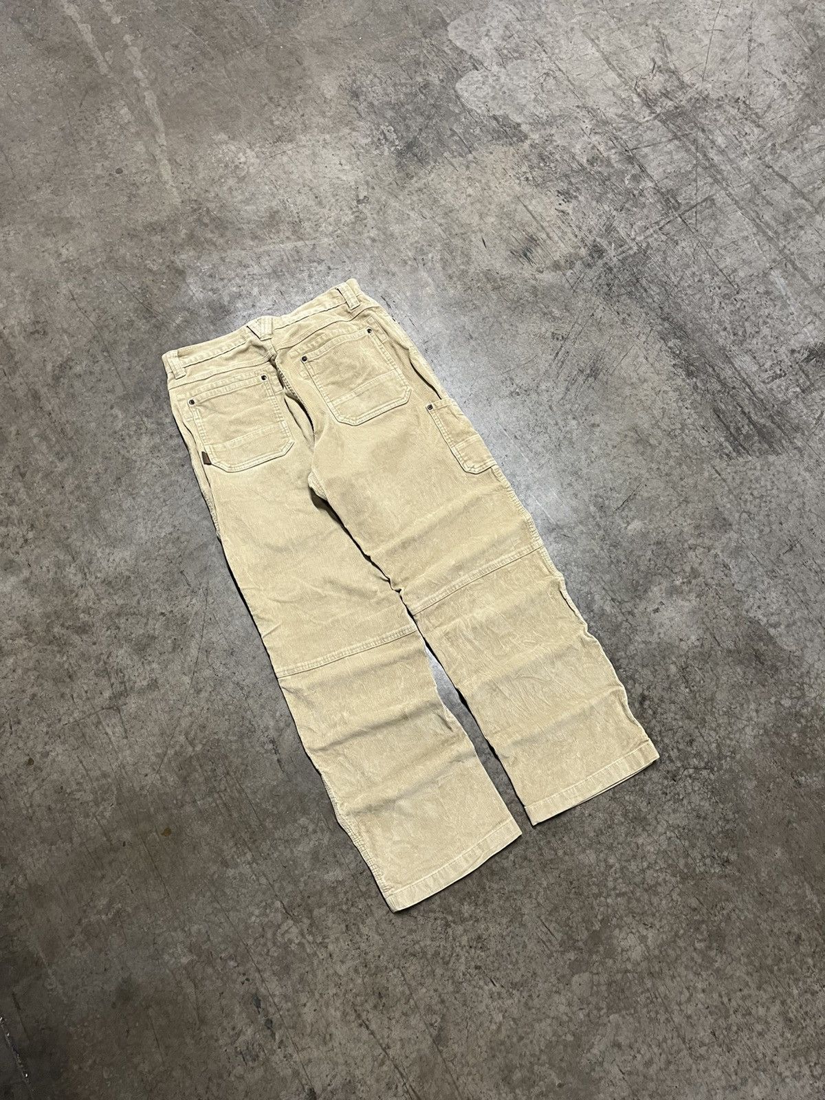 L.L. Bean × Vintage Corduroy cargo carpenter baggy fit LL bean pants skater hype Size US 32 / EU 48 - 2 Thumbnail