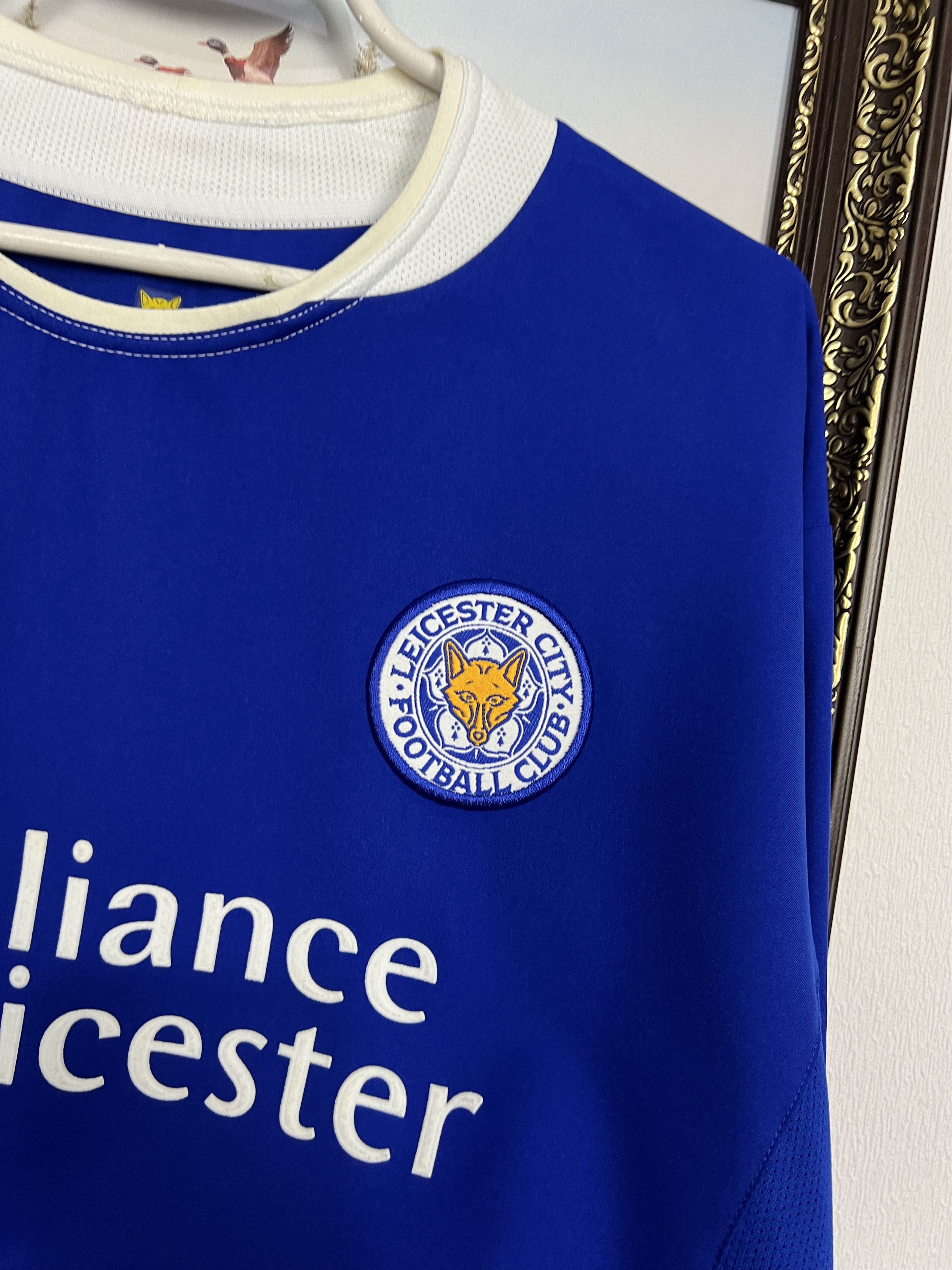 Le Coq Sportif Leicester City footbal shirt Soccer Long Sleeve Jersey Size US XXL / EU 58 / 5 - 4 Thumbnail