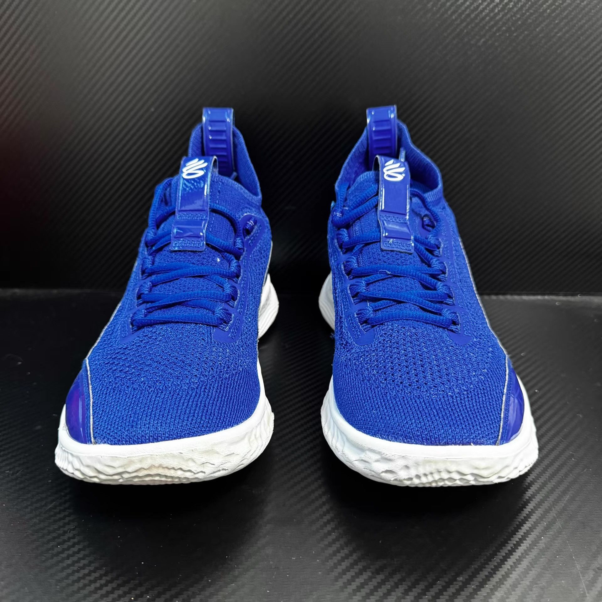 Nike Curry 8 basketball shoes in blue Q11 Size US 9 / EU 42 - 2 Thumbnail