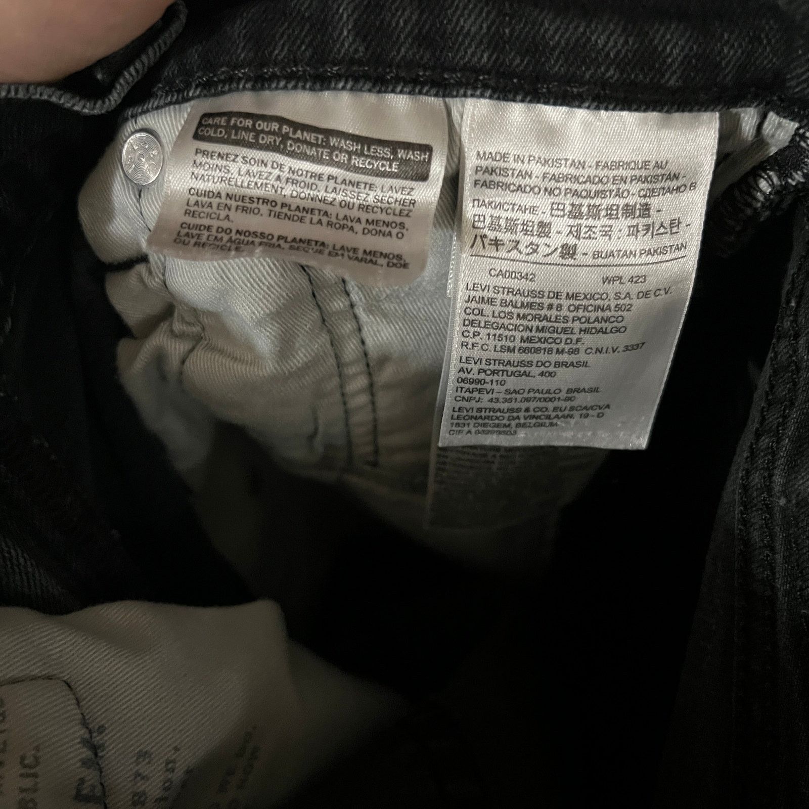 Levi's Levi's Men's Gray Jeans Size 30 x 30 Size US 30 / EU 46 - 11 Thumbnail
