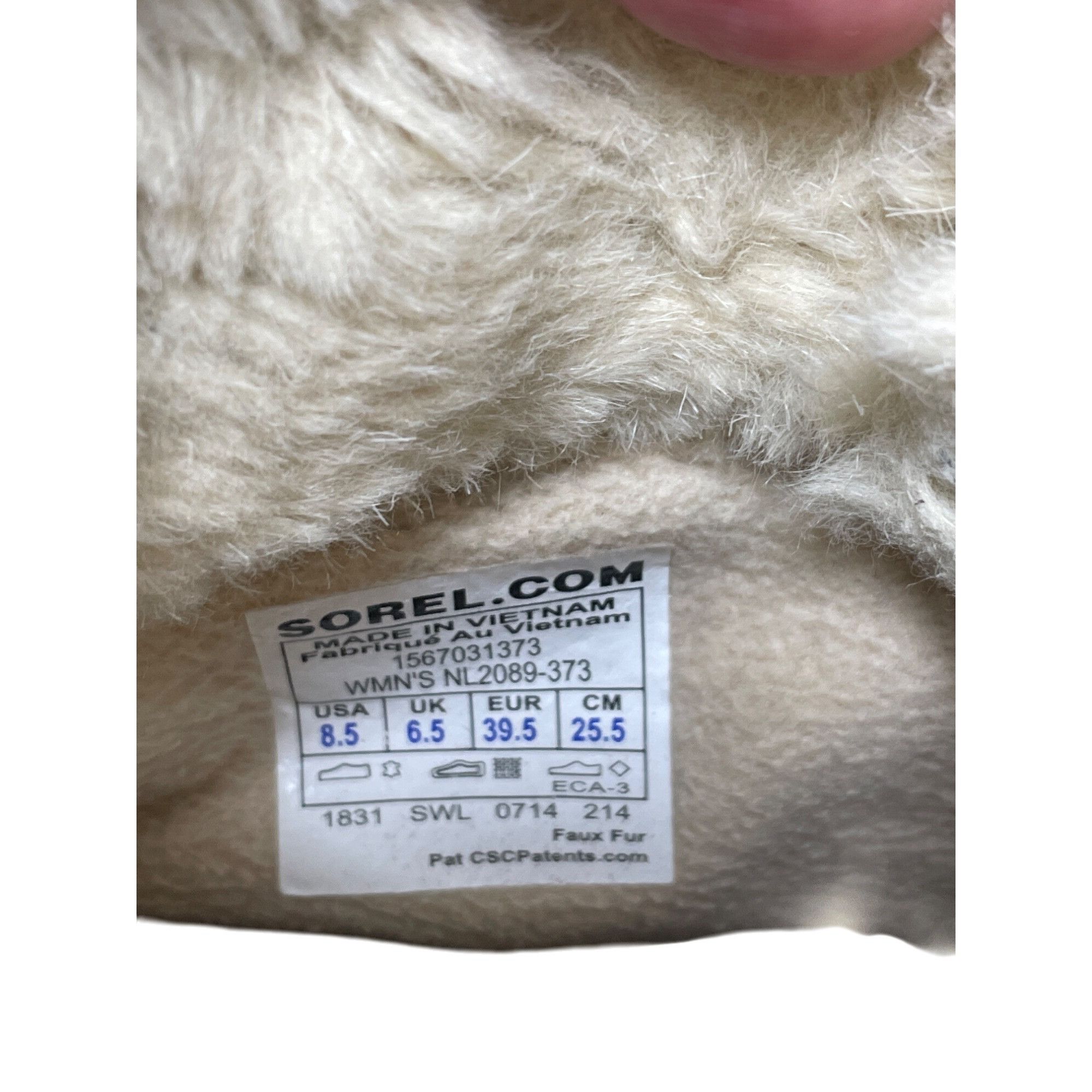 SOREL Sorel Womens Carnival Winter Boots Faux Fur Lined Size 8.5 S Size US 8.5 / IT 38.5 - 5 Thumbnail