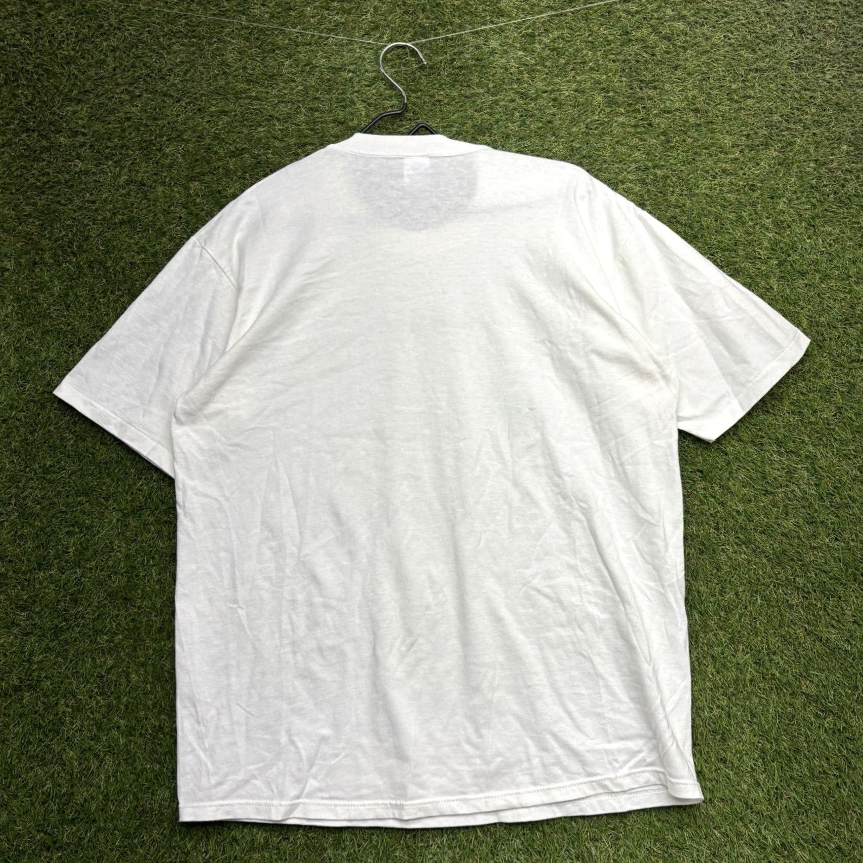 Jerzees VINTAGE Operation Desert Storm Shirt Mens XL Jerzees White 1990s Graphic Tee US Made Mens XL Size US XL / EU 56 / 4 - 2 Thumbnail