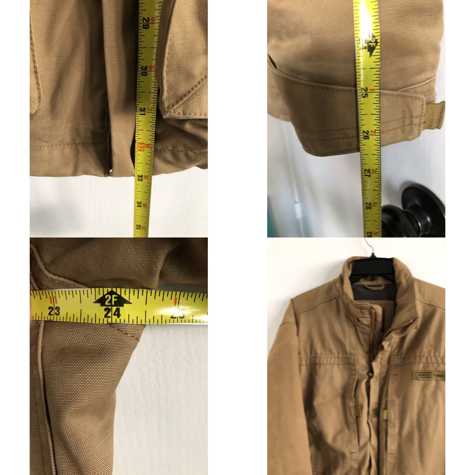 Aigle VINTAGE Aigle Khaki Men’s Coat Size XLarge Padded Military Heavy Winter Warm Jacket Tan Beige Size US XL / EU 56 / 4 - 11 Thumbnail
