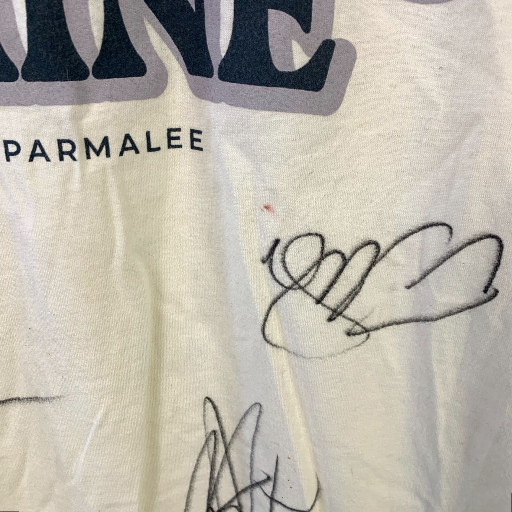 Next Level Next Level Girl In Mine Parmalee Ringer Band Tee Shirt Small Ivory Cotton Crew Neck Short Sleeve Men T-Shirt Size US S / EU 44-46 / 1 - 2 Thumbnail