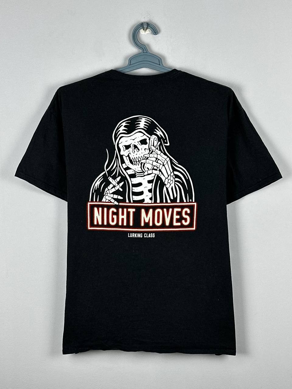 Lurking Class Lurking Class Skeleton Skull Vintage Graphic Tee Size US XL / EU 56 / 4 - 1 Thumbnail