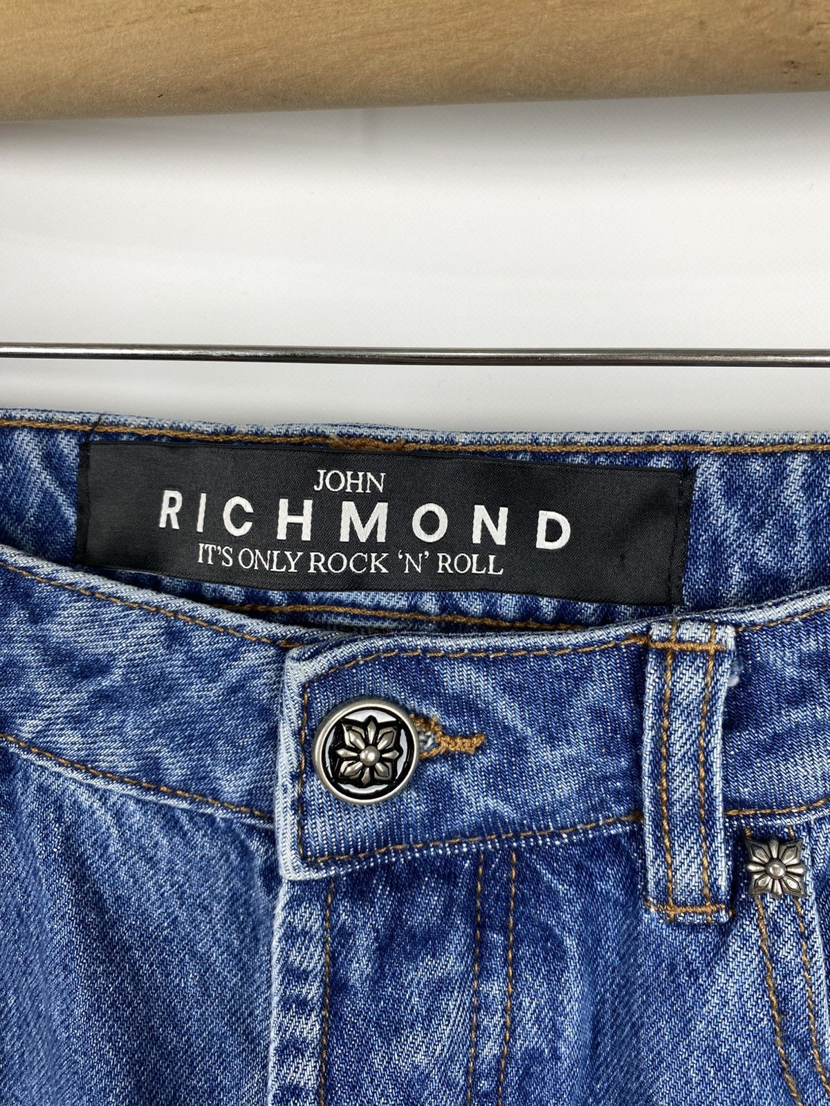 John Richmond John Richmond Denim Jeans Tapered Men size 34 Size US 34 / EU 50 - 4 Thumbnail