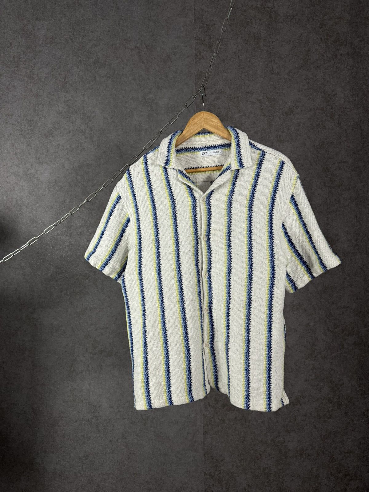 Zara Zara Man designer heavy shirt Size US L / EU 52-54 / 3 - 1 Thumbnail
