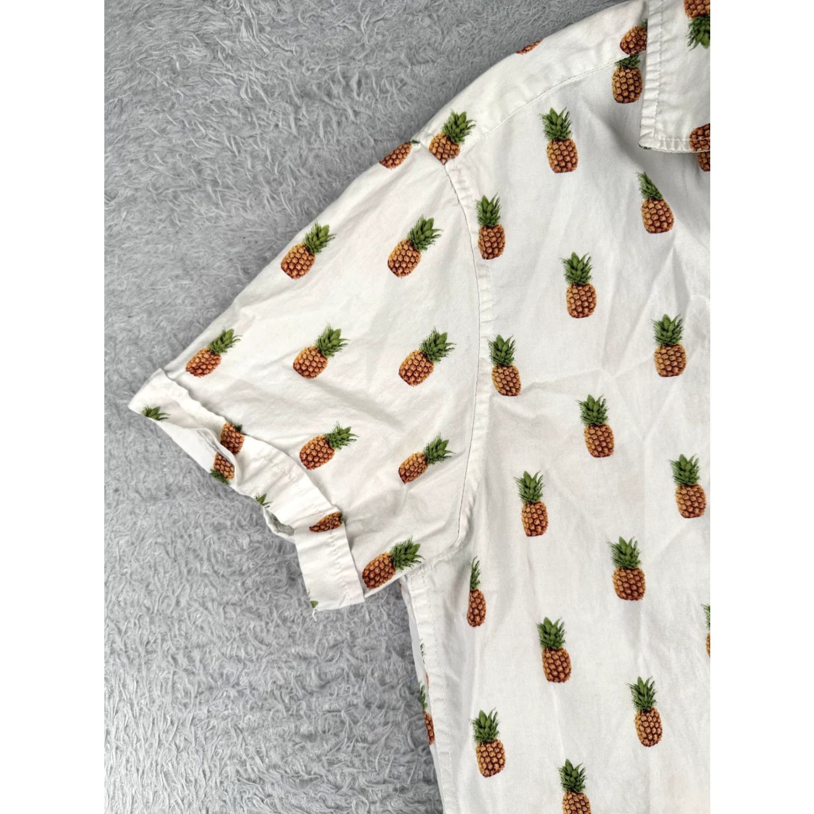 Vintage Denim & Flower Ricky Singh Shirt Men Medium White Floral Hawaiian Slim Denim & Flower Ricky Singh Shirt Mens Medium White Floral Hawaiian Slim Size US M / EU 48-50 / 2 - 3 Thumbnail