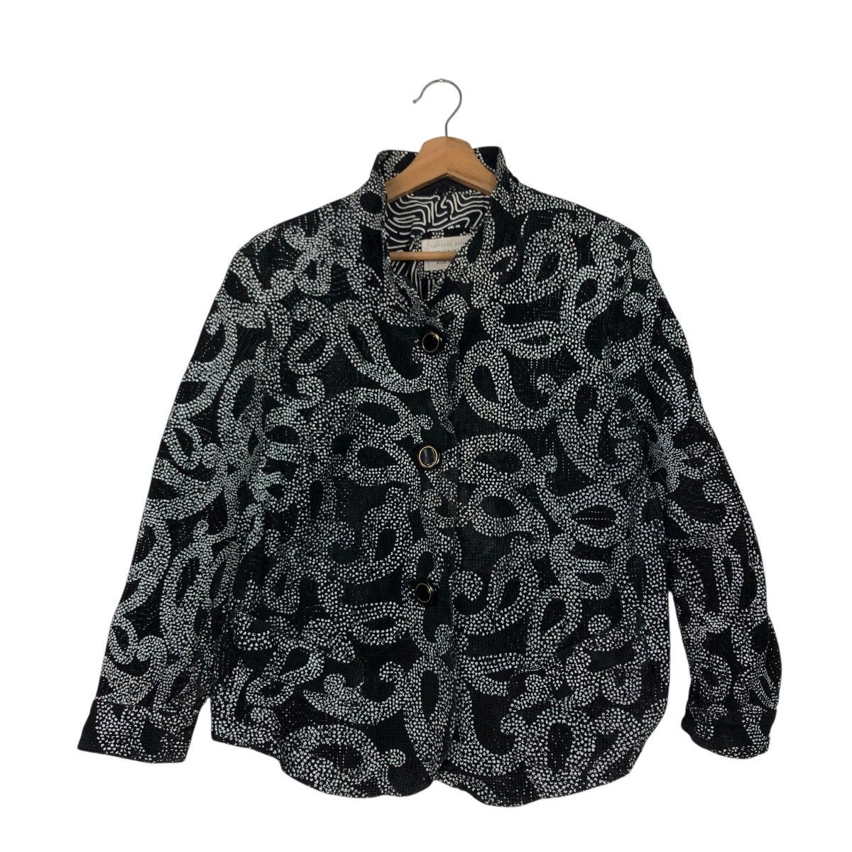 Japanese Brand 📌Vintage Button Leather Jacket Shirt Donna Issey Miyake Size US S / EU 44-46 / 1 - 2 Thumbnail