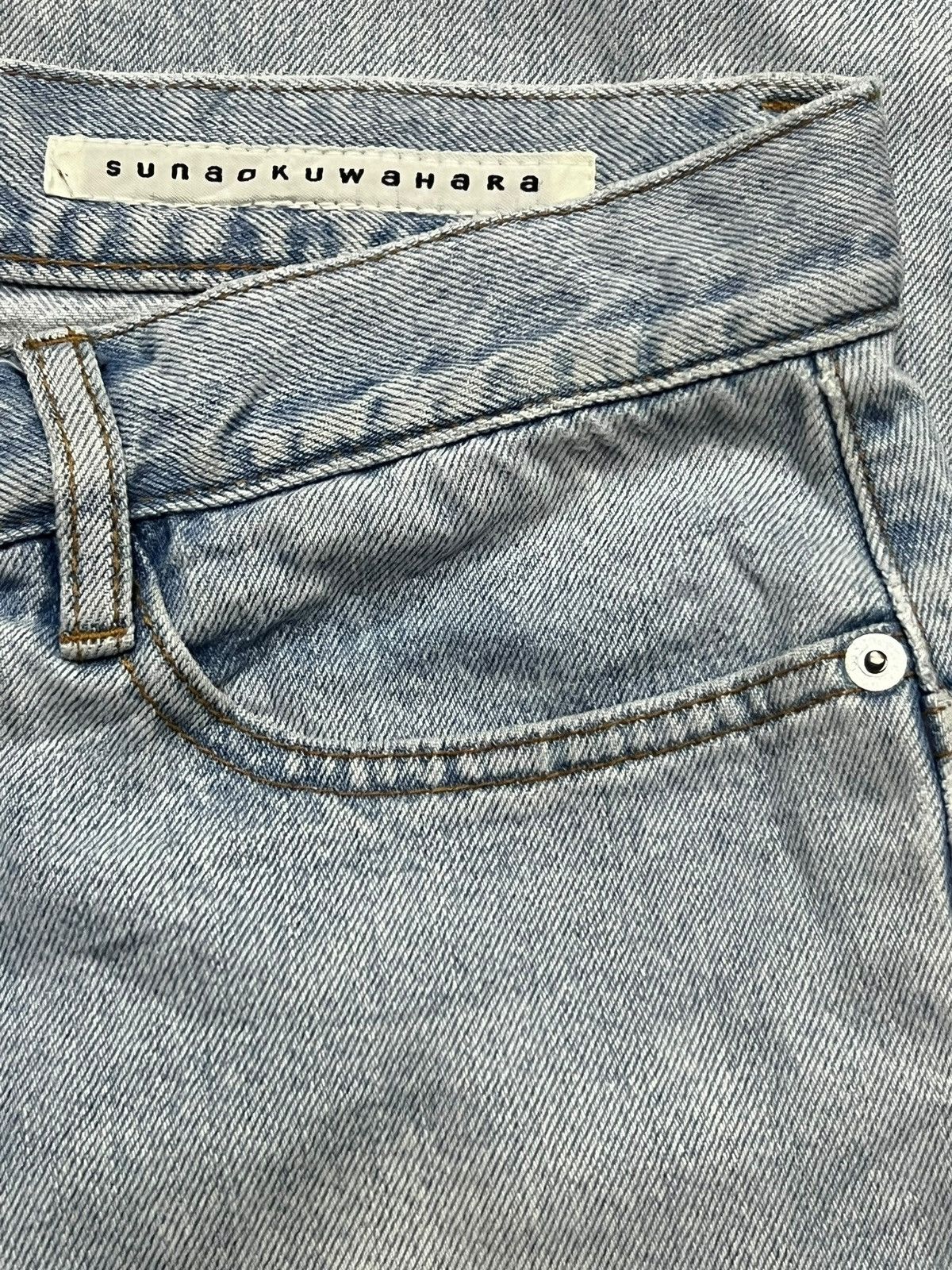 Issey Miyake Sunaokuwahara By Isey Miyaki Japan Buckle Back - Distressed Size US 30 / EU 46 - 9 Thumbnail