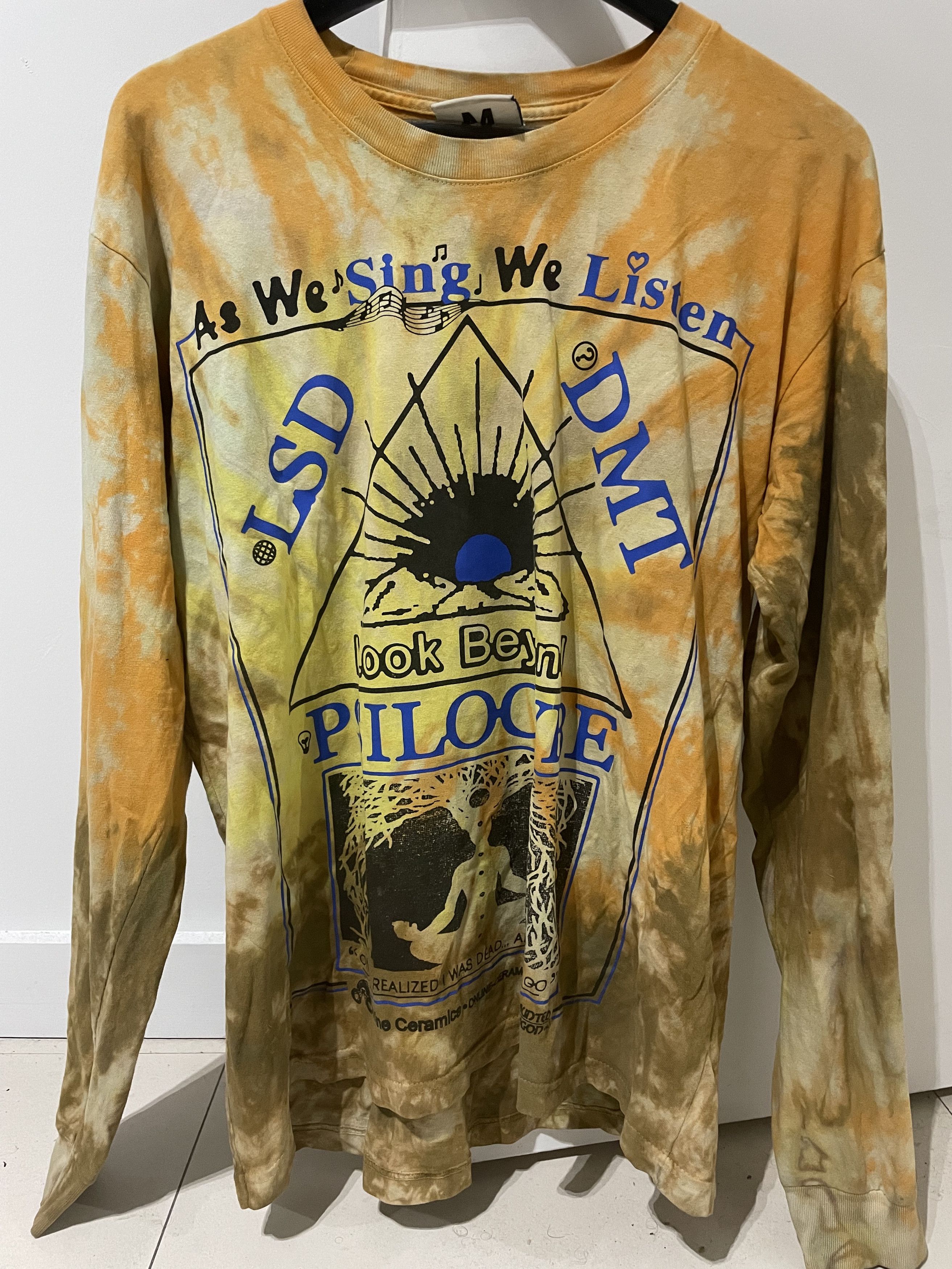 Online Ceramics As We Sing We Listen LSD DMT Psilocybe Tee Size US M / EU 48-50 / 2 - 1 Thumbnail