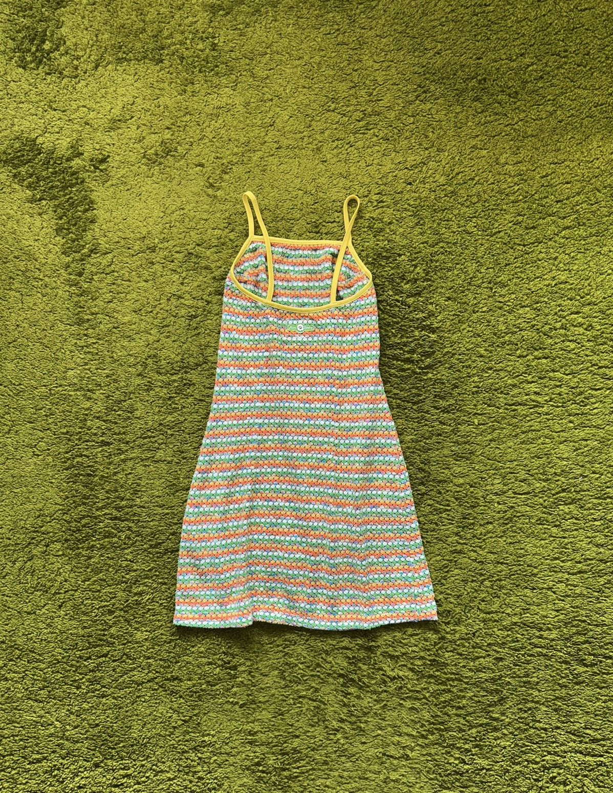 Miss Sixty Miss Sixty 2000s vintage coloured mini dress Y2K Size S / US 4 / IT 40 - 2 Thumbnail