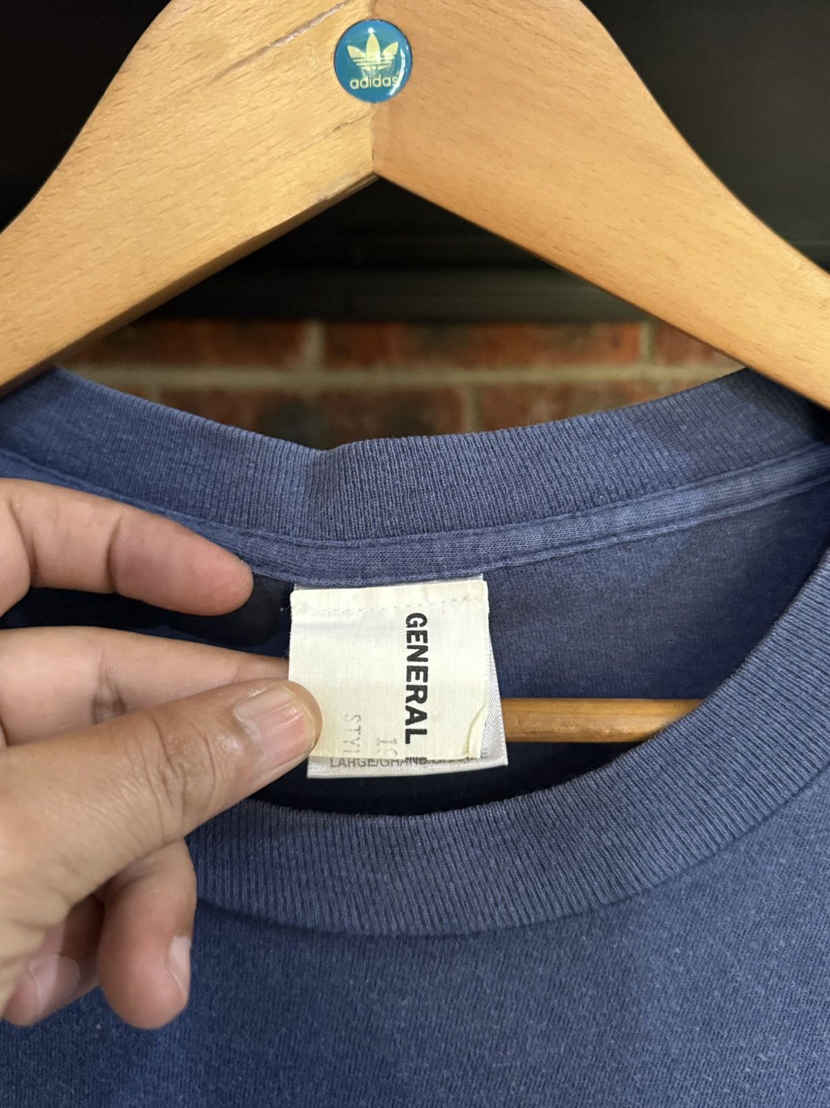 General Research Vintage 90s General Research Spring Summer Collection Faded Size US L / EU 52-54 / 3 - 6 Thumbnail